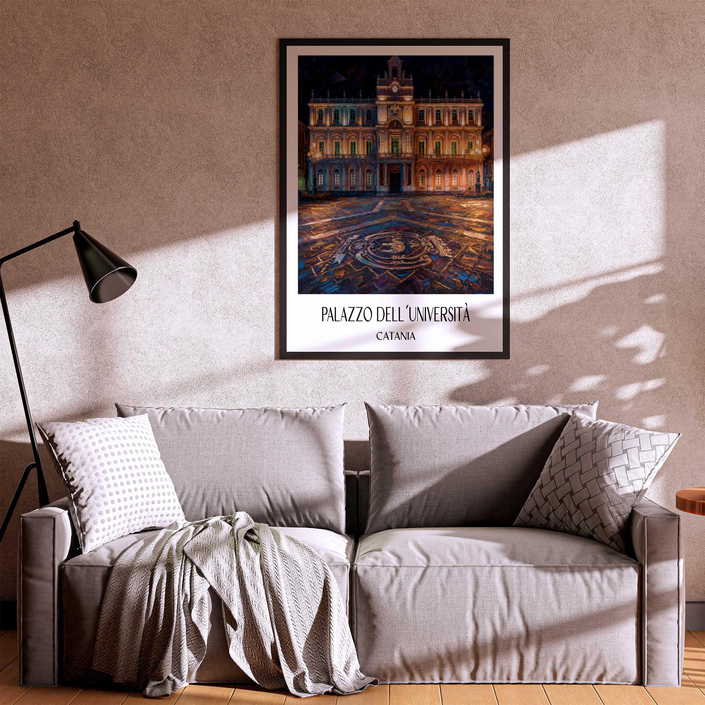 palazzo-dell´università-catania-italien-poster-oil-painting-oelgemaelde