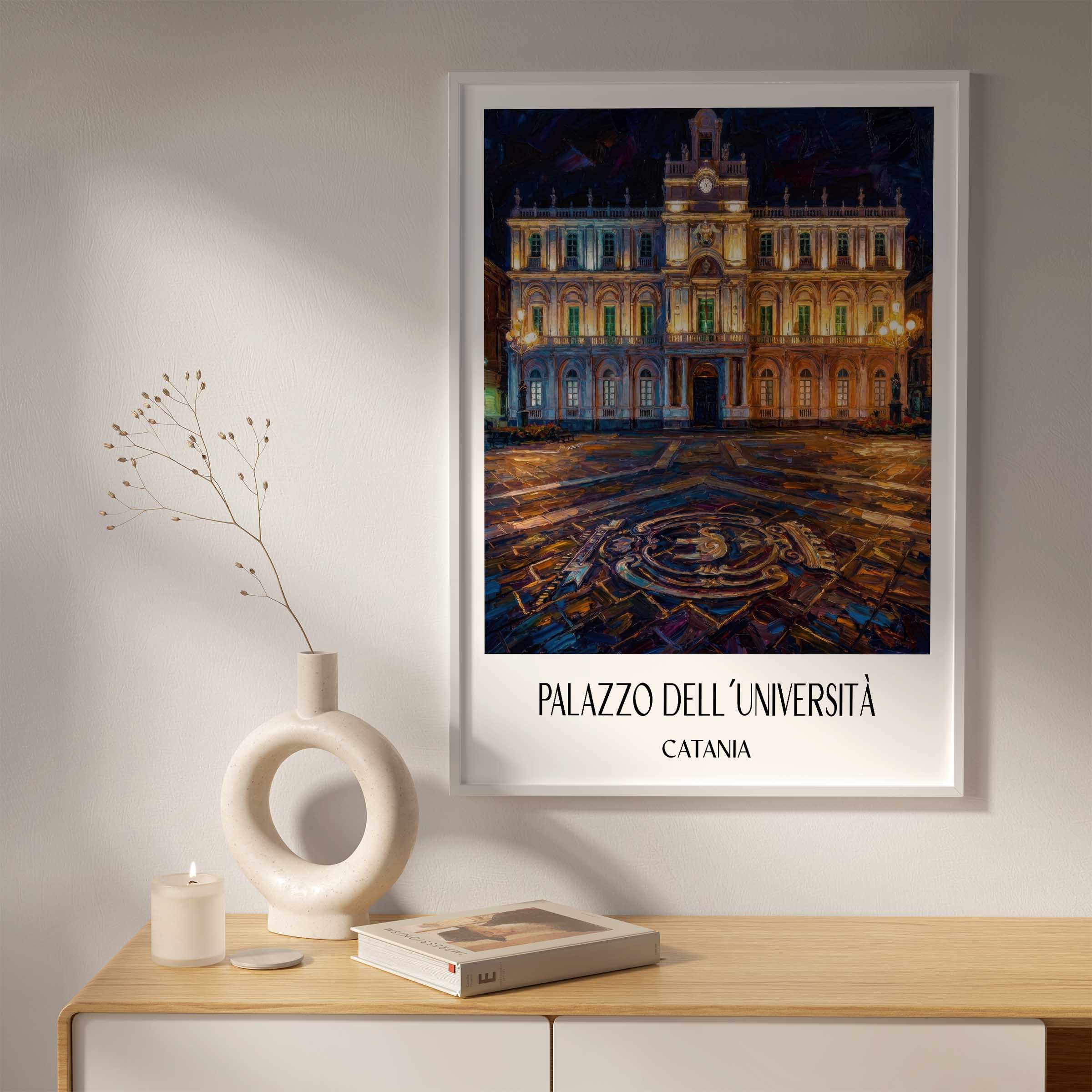 palazzo-dell´università-catania-italien-poster-oil-painting-oelgemaelde