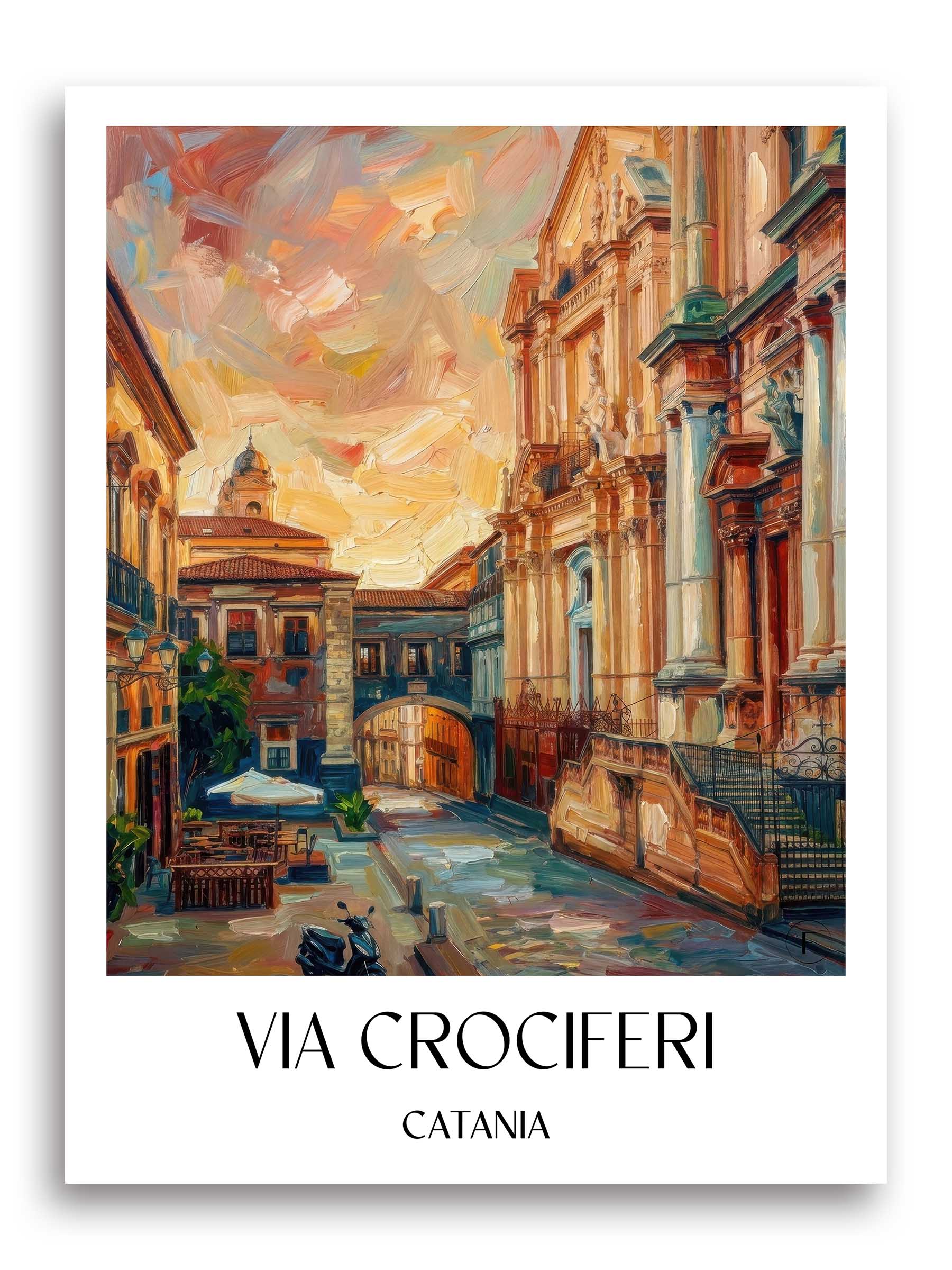 via-crociferi-catania-italien-poster-oil-painting-oelgemaelde