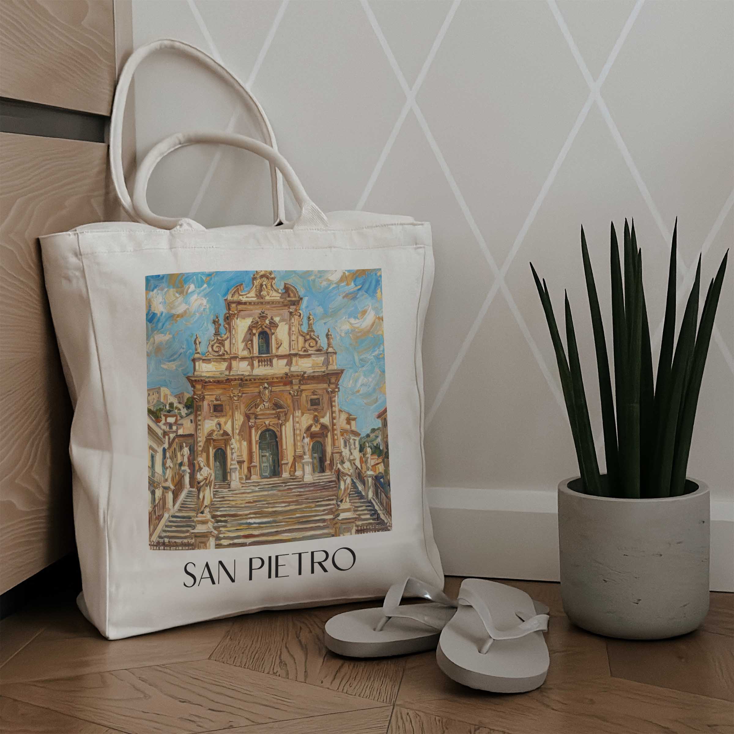 san-pietro--modica-italien-einkaufstasche-oil-painting-oelgemaelde