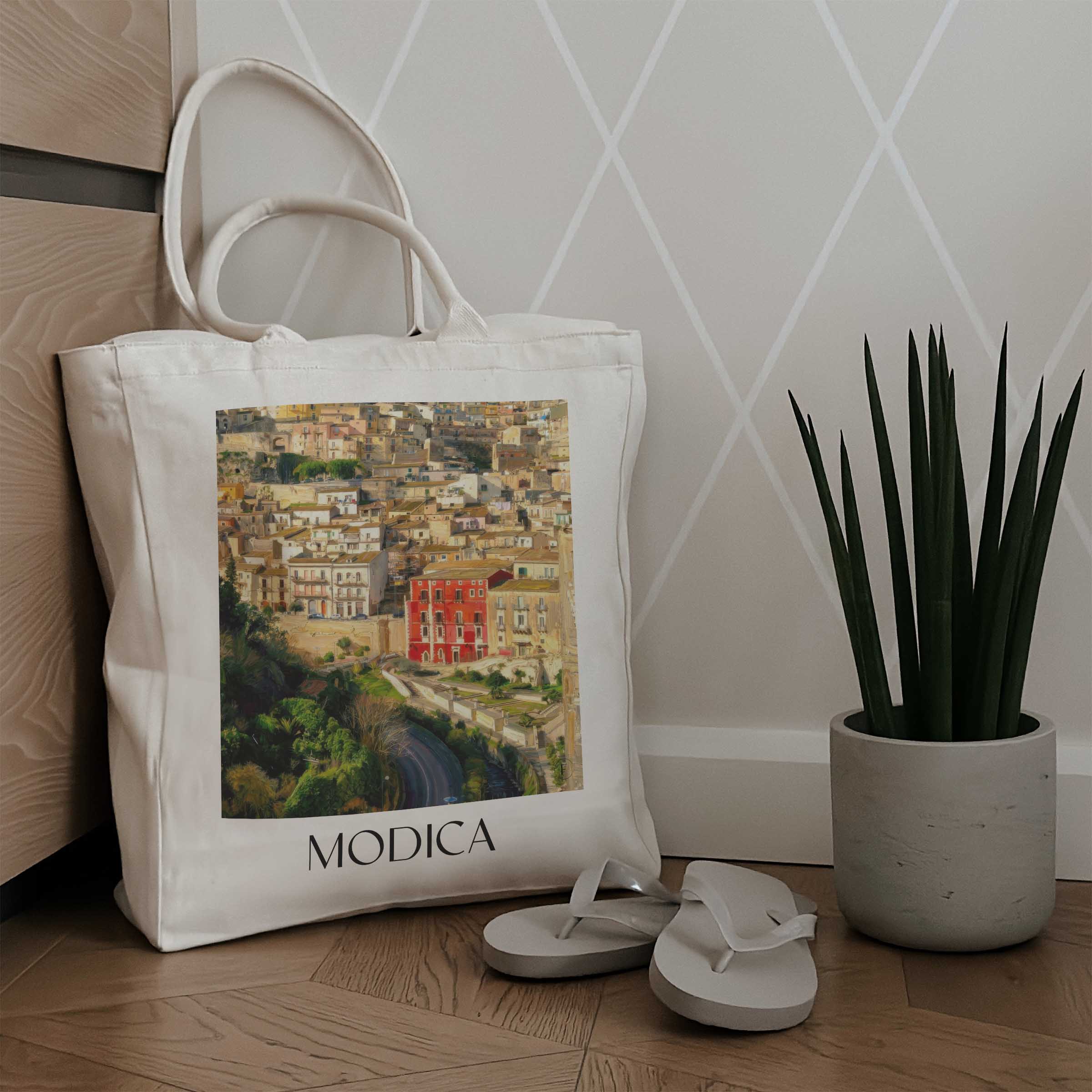 modica--sizilien-italien-einkaufstasche-oil-painting-oelgemaelde