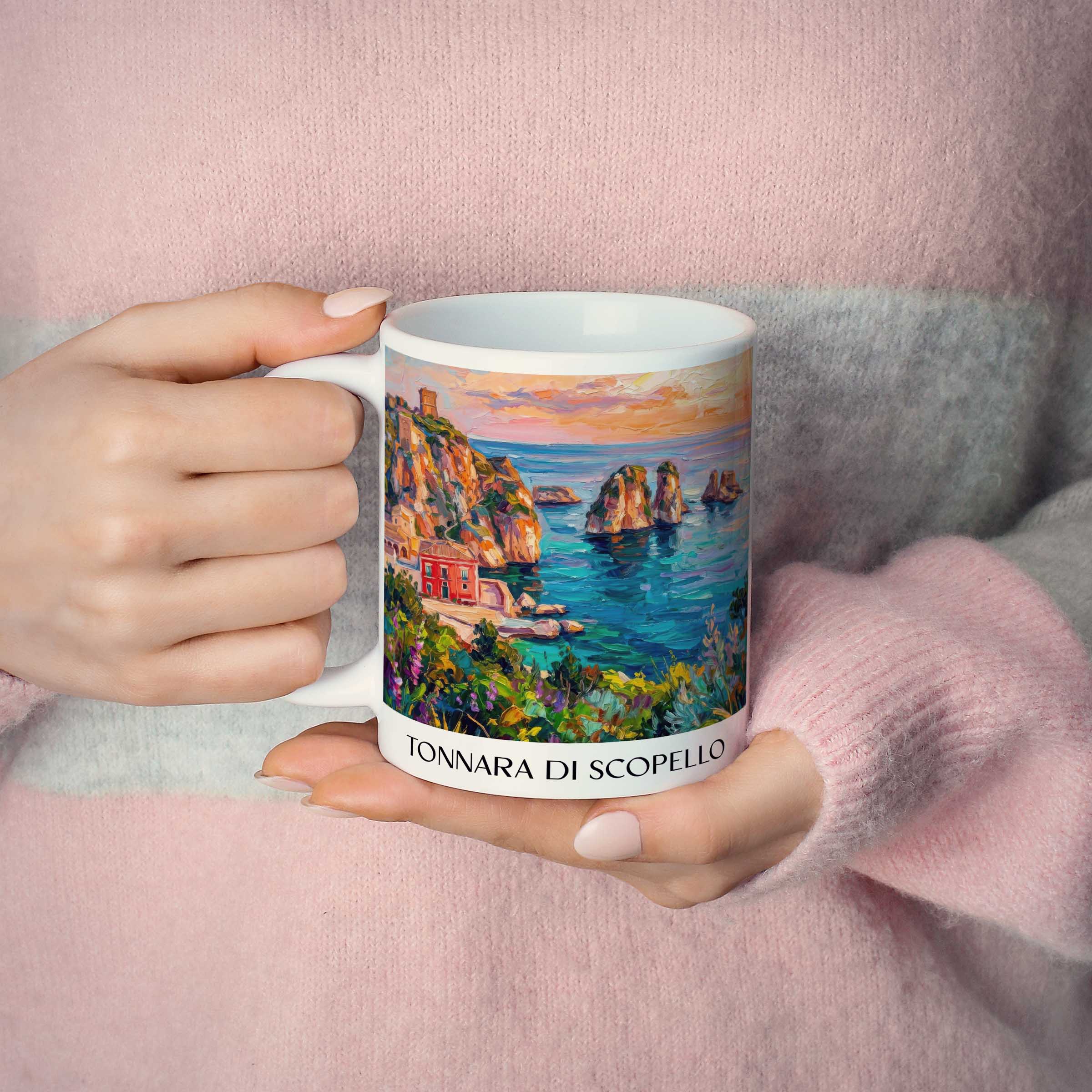 tonnara-di-scopello-sizilien-italien-kaffeebecher-oil-painting-oelgemaelde