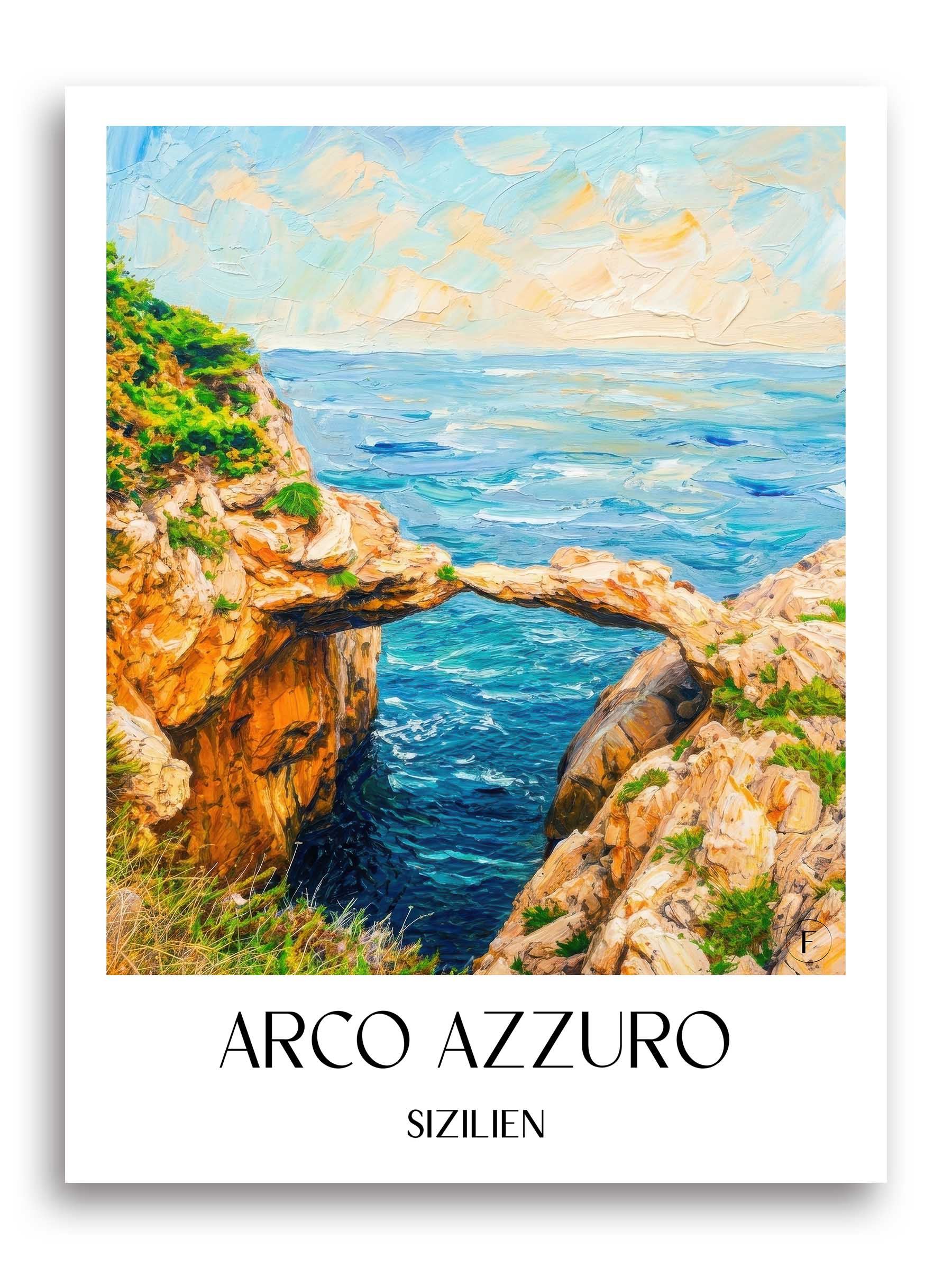 arco-azzuro-sizilien-italien-poster-oil-painting-oelgemaelde