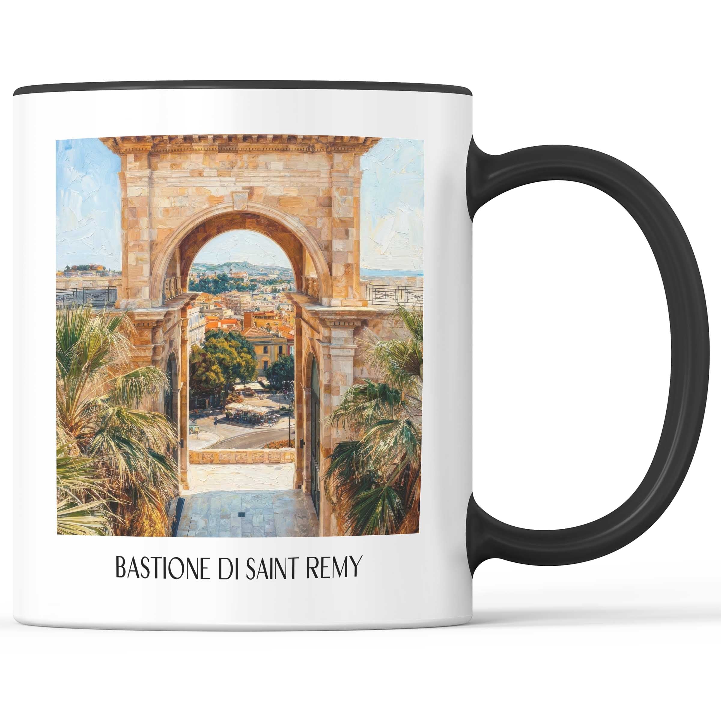bastione-di-saint-remy-cagliari-italien-kaffeebecher-oil-painting-oelgemaelde