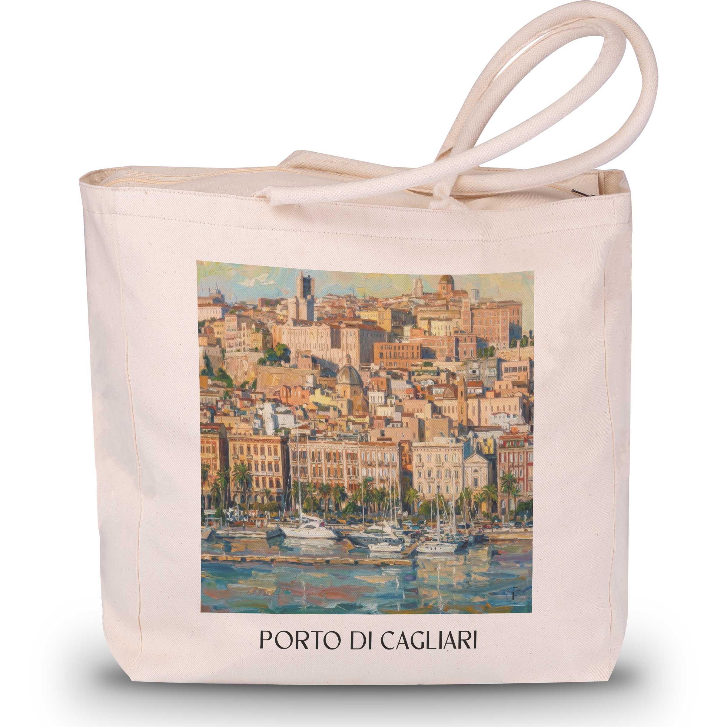 porto-di-cagliari-sardinien-italien-einkaufstasche-oil-painting-oelgemaelde