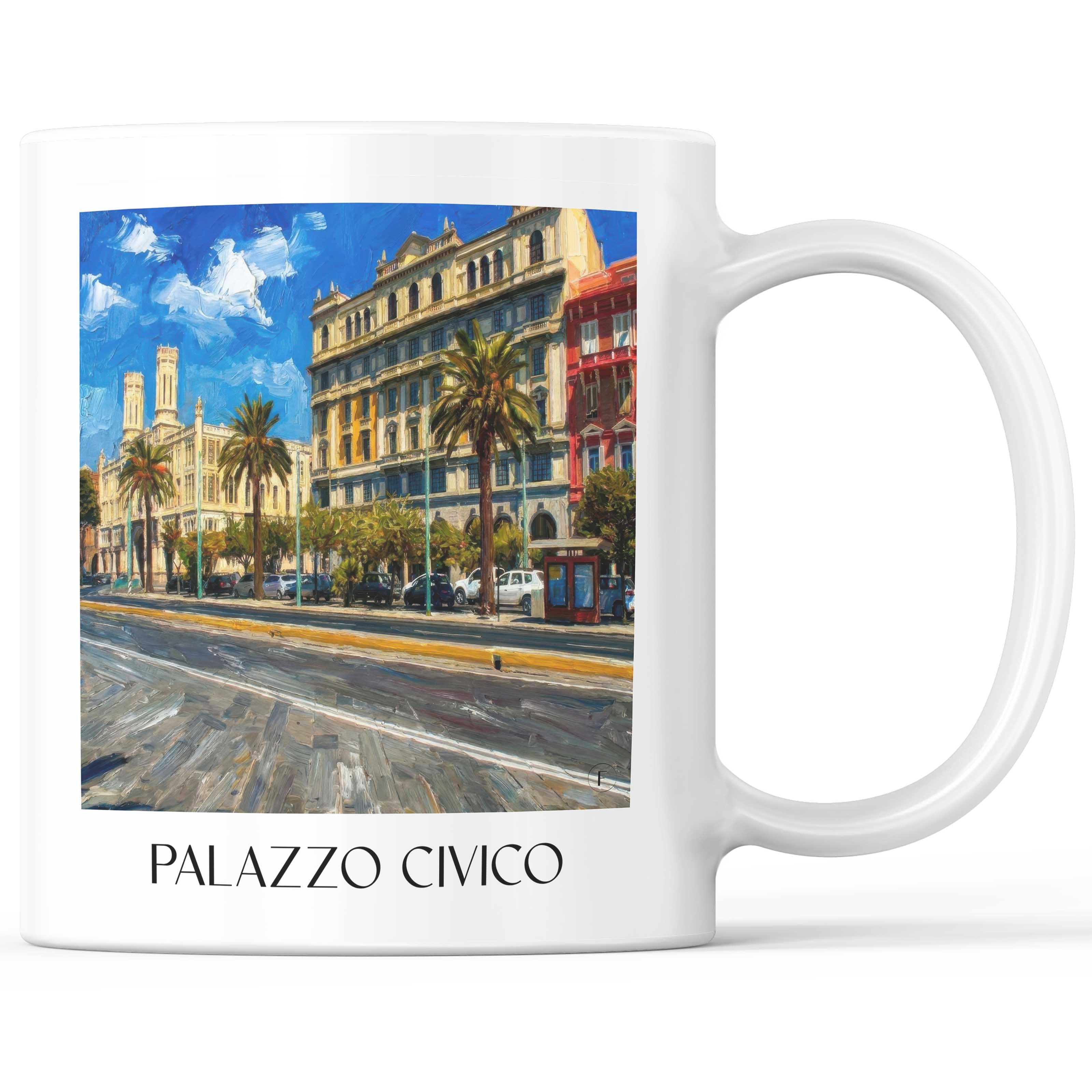 palazzo-civico-cagliari-italien-kaffeebecher-oil-painting-oelgemaelde