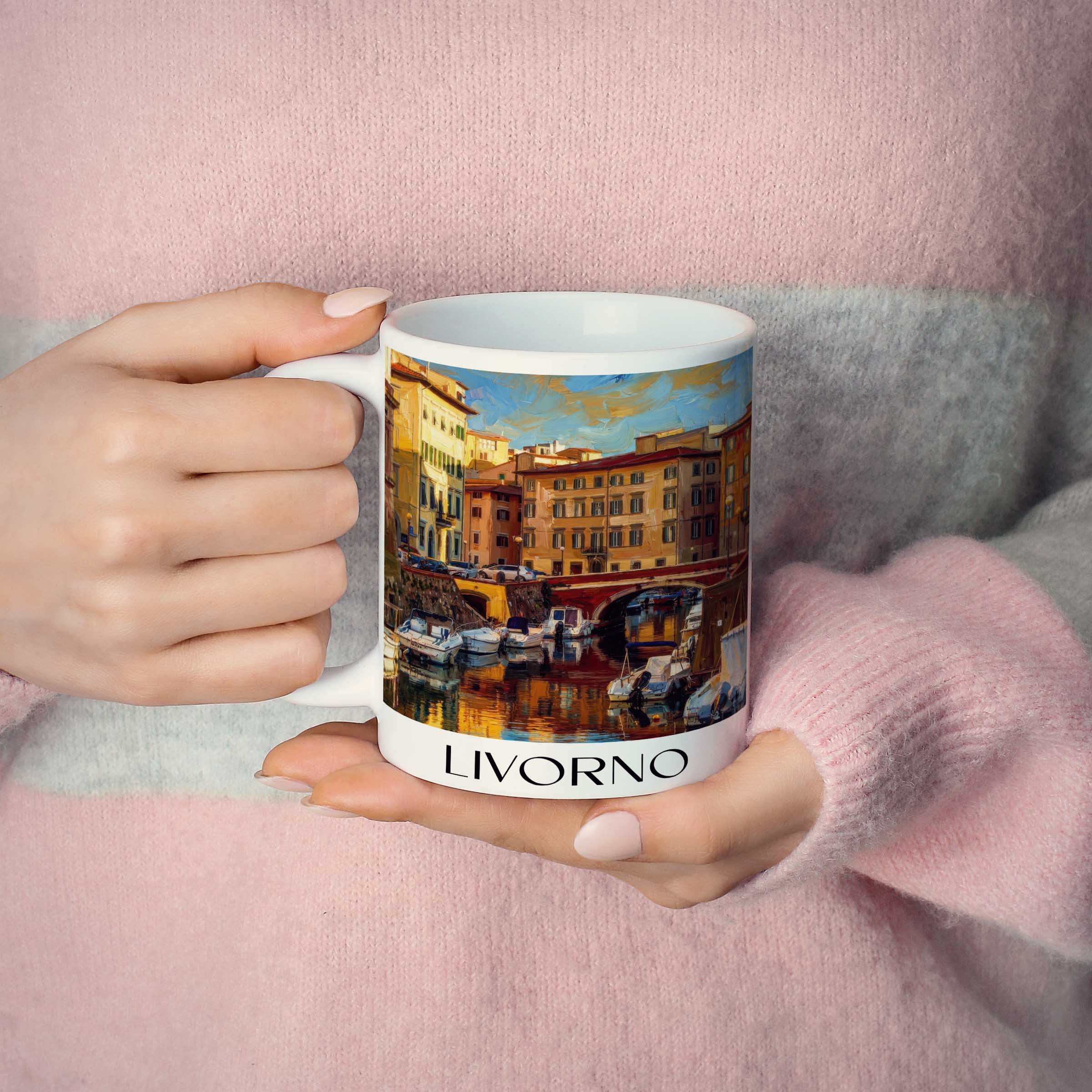 livorno-toskana-italien-kaffeebecher-oil-painting-oelgemaelde