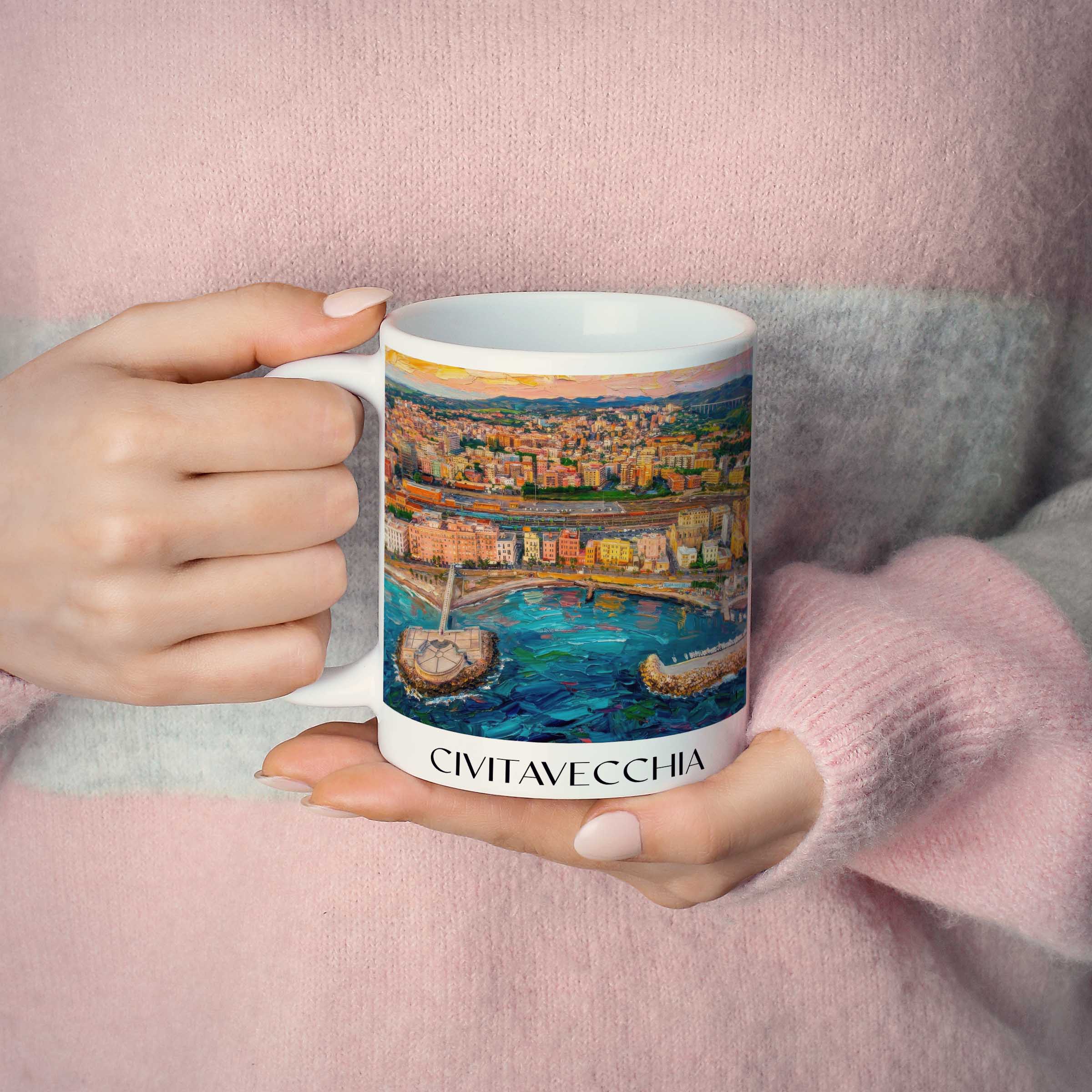 civitavecchia-latium-italien-kaffeebecher-oil-painting-oelgemaelde
