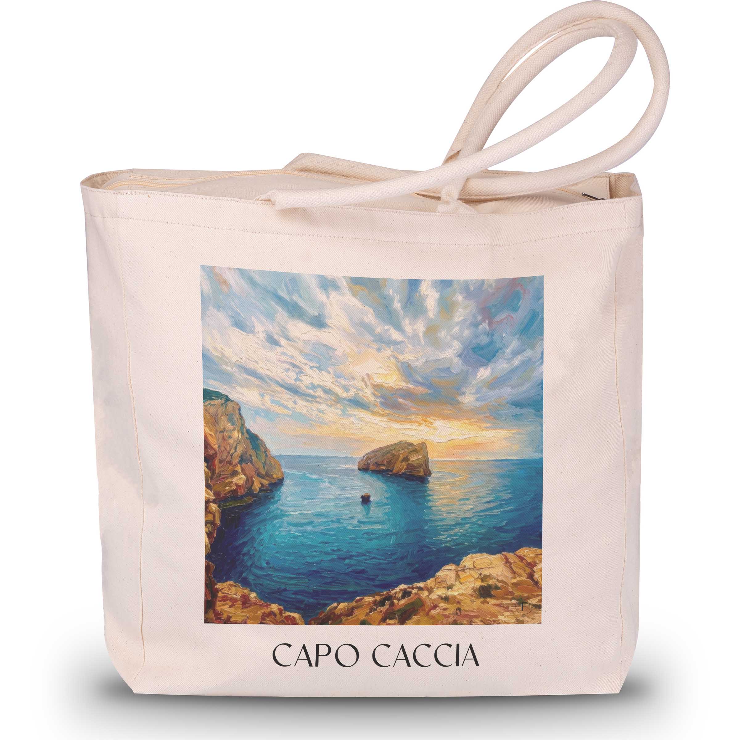capo-caccia-sardinien-italien-einkaufstasche-oil-painting-oelgemaelde