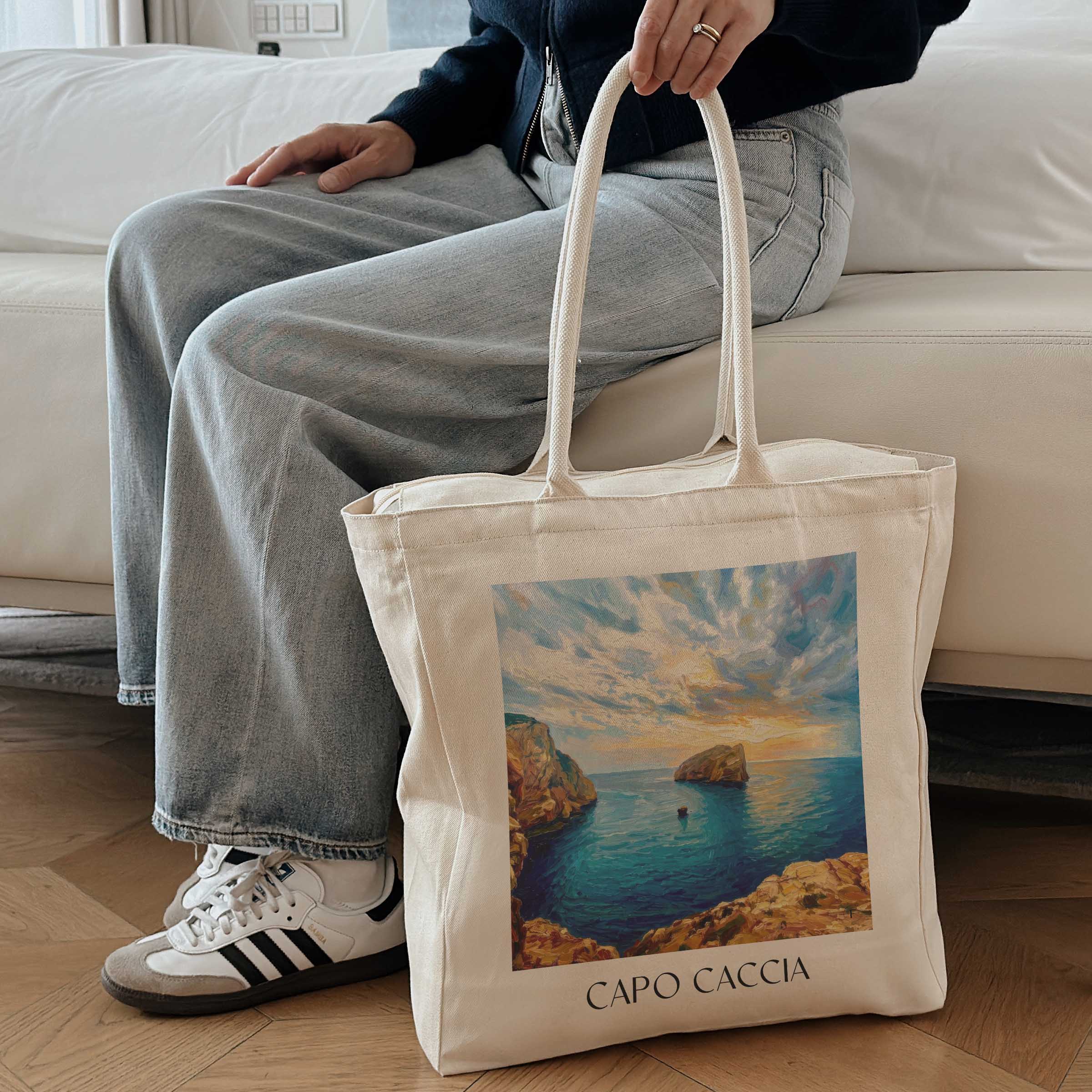 capo-caccia-sardinien-italien-einkaufstasche-oil-painting-oelgemaelde