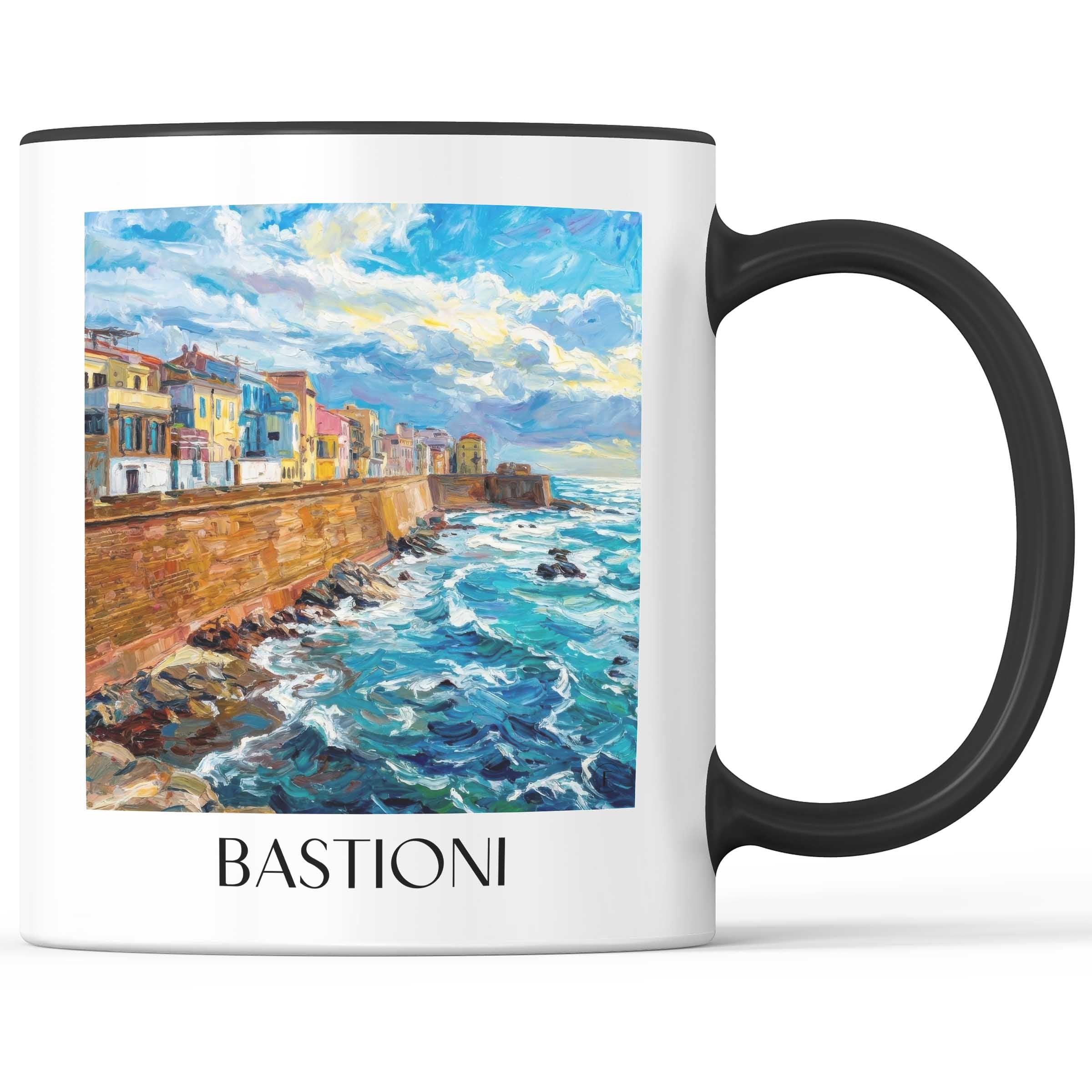 bastioni--alghero-italien-kaffeebecher-oil-painting-oelgemaelde