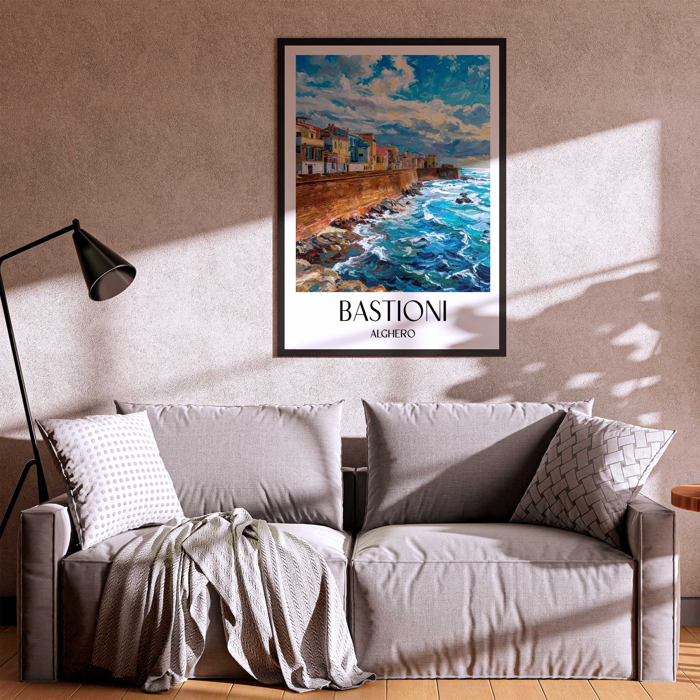 bastioni--alghero-italien-poster-oil-painting-oelgemaelde