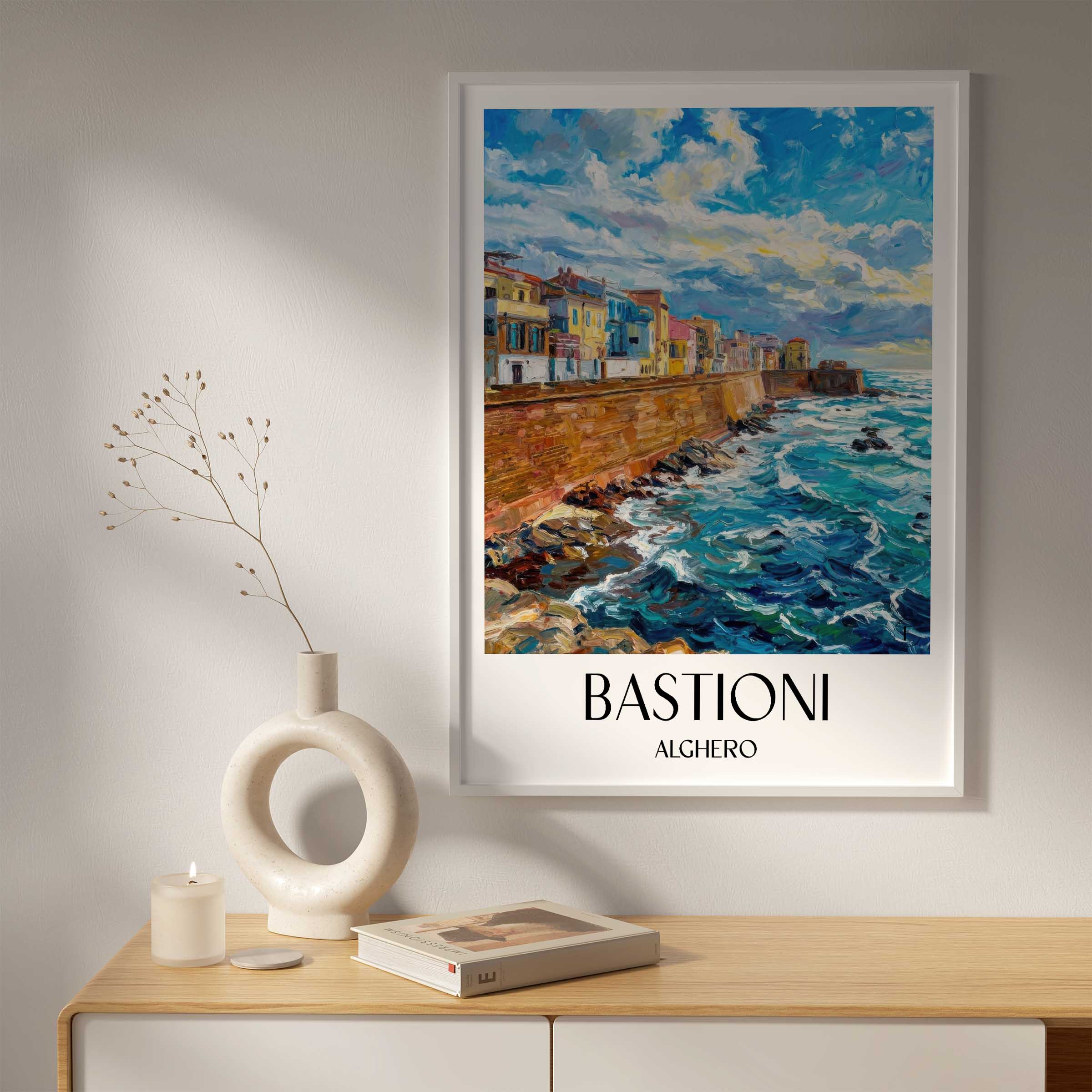 bastioni--alghero-italien-poster-oil-painting-oelgemaelde