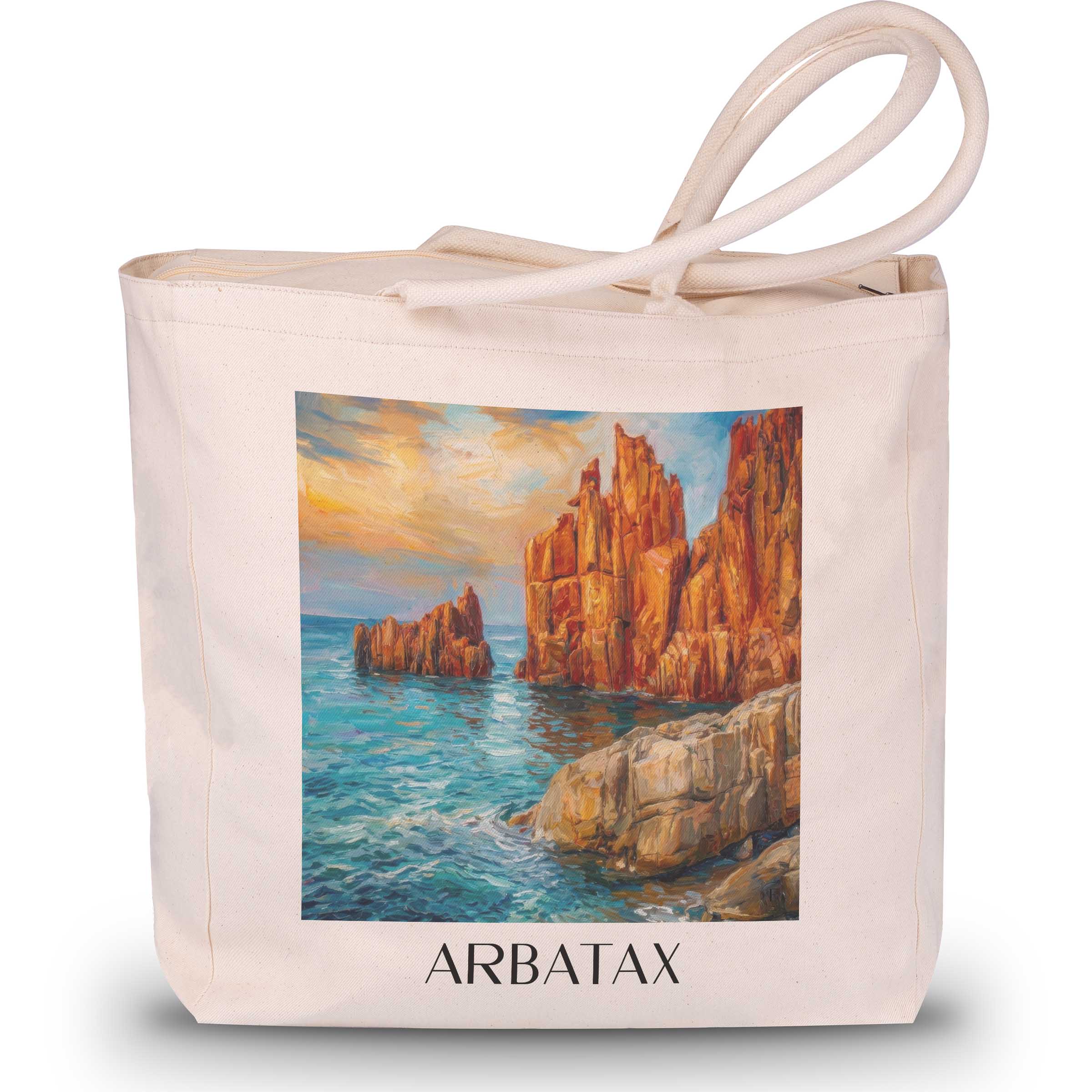 arbatax-sardinien-italien-einkaufstasche-oil-painting-oelgemaelde