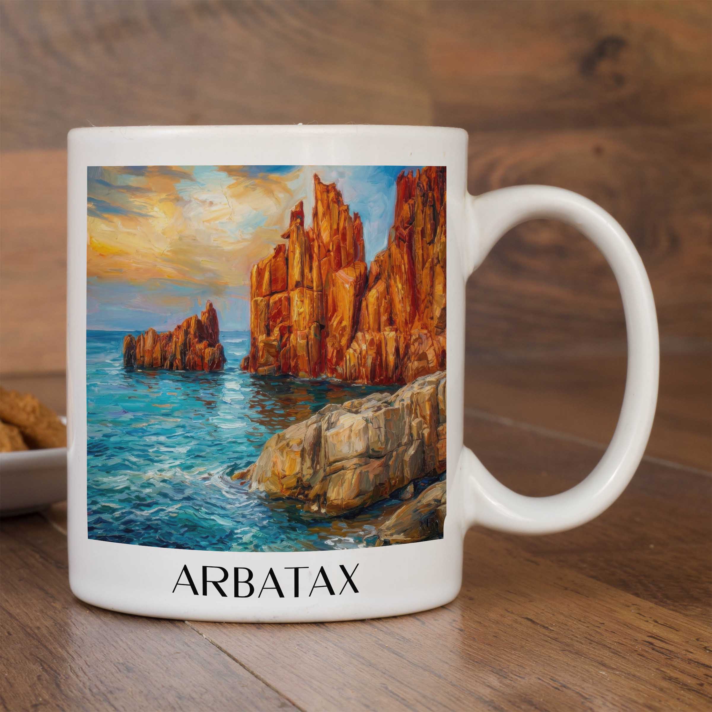 arbatax-sardinien-italien-kaffeebecher-oil-painting-oelgemaelde