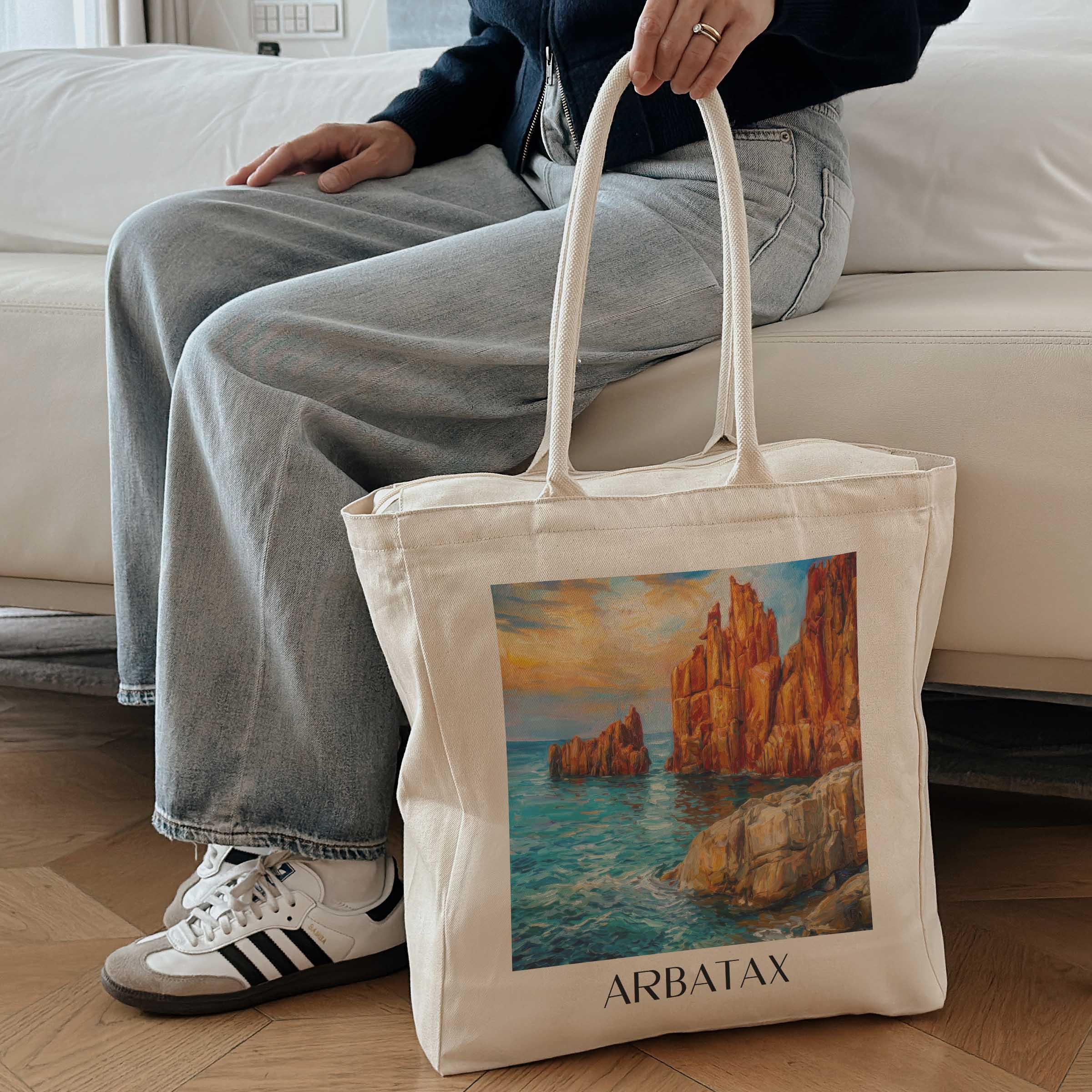 arbatax-sardinien-italien-einkaufstasche-oil-painting-oelgemaelde