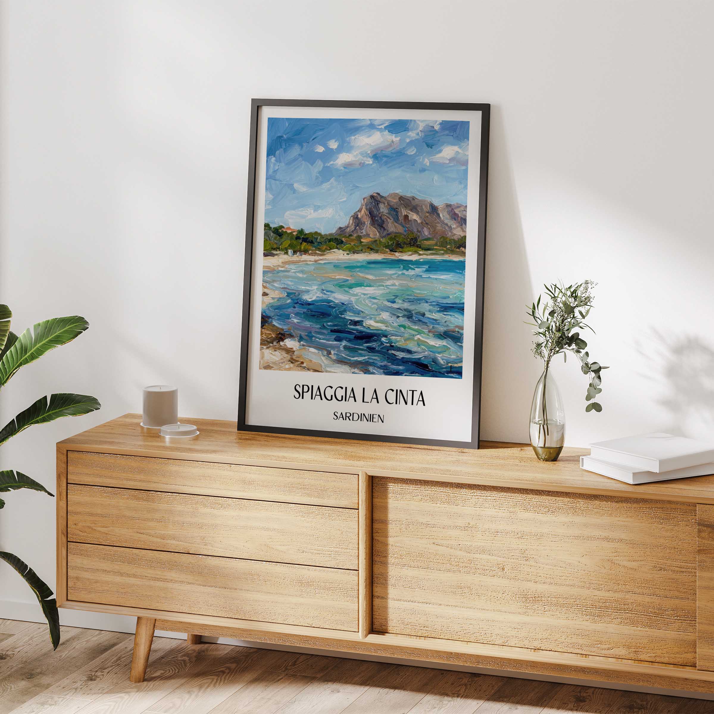 spiaggia-la-cinta-sardinien-italien-poster-oil-painting-oelgemaelde