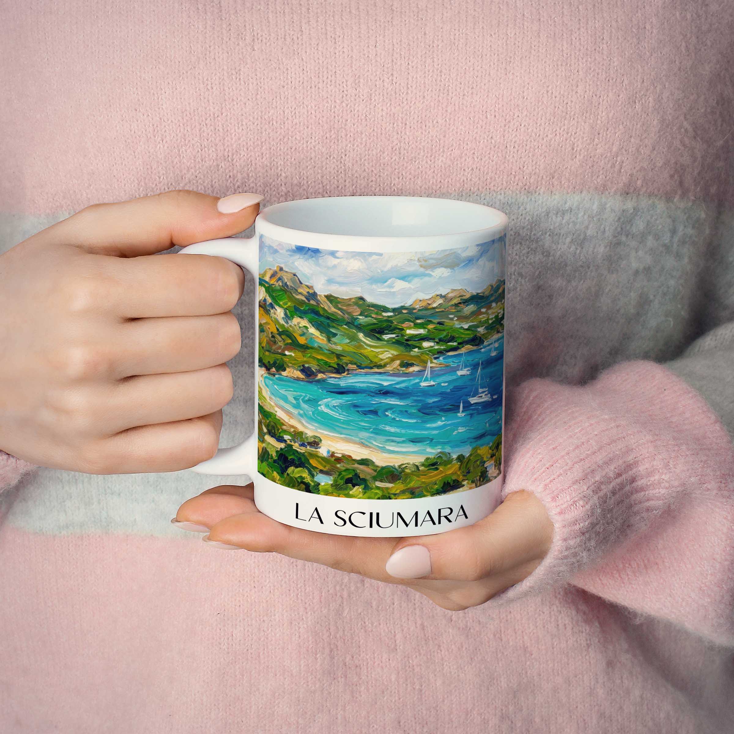 la-sciumara-palau-italien-kaffeebecher-oil-painting-oelgemaelde