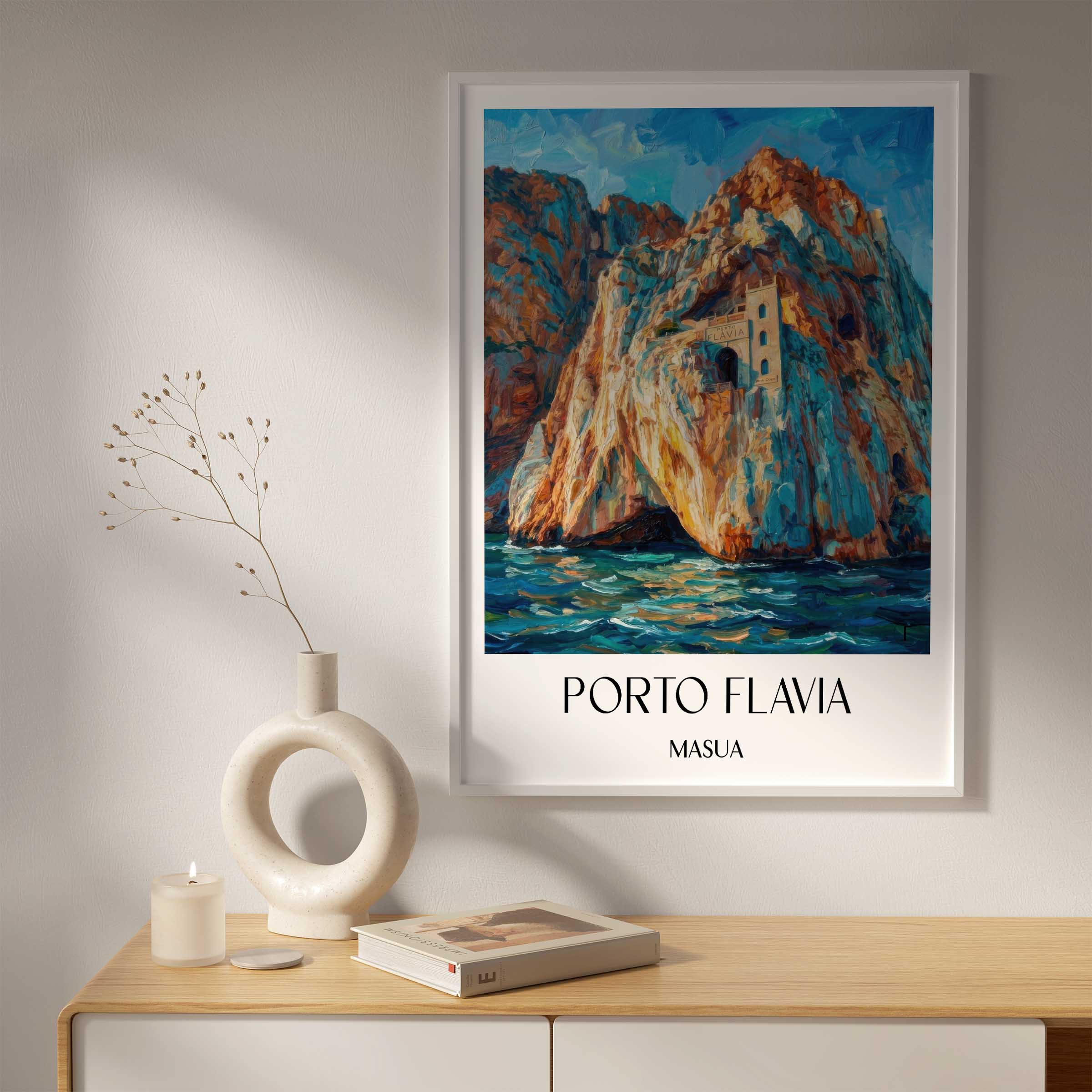 porto-flavia-masua-italien-poster-oil-painting-oelgemaelde