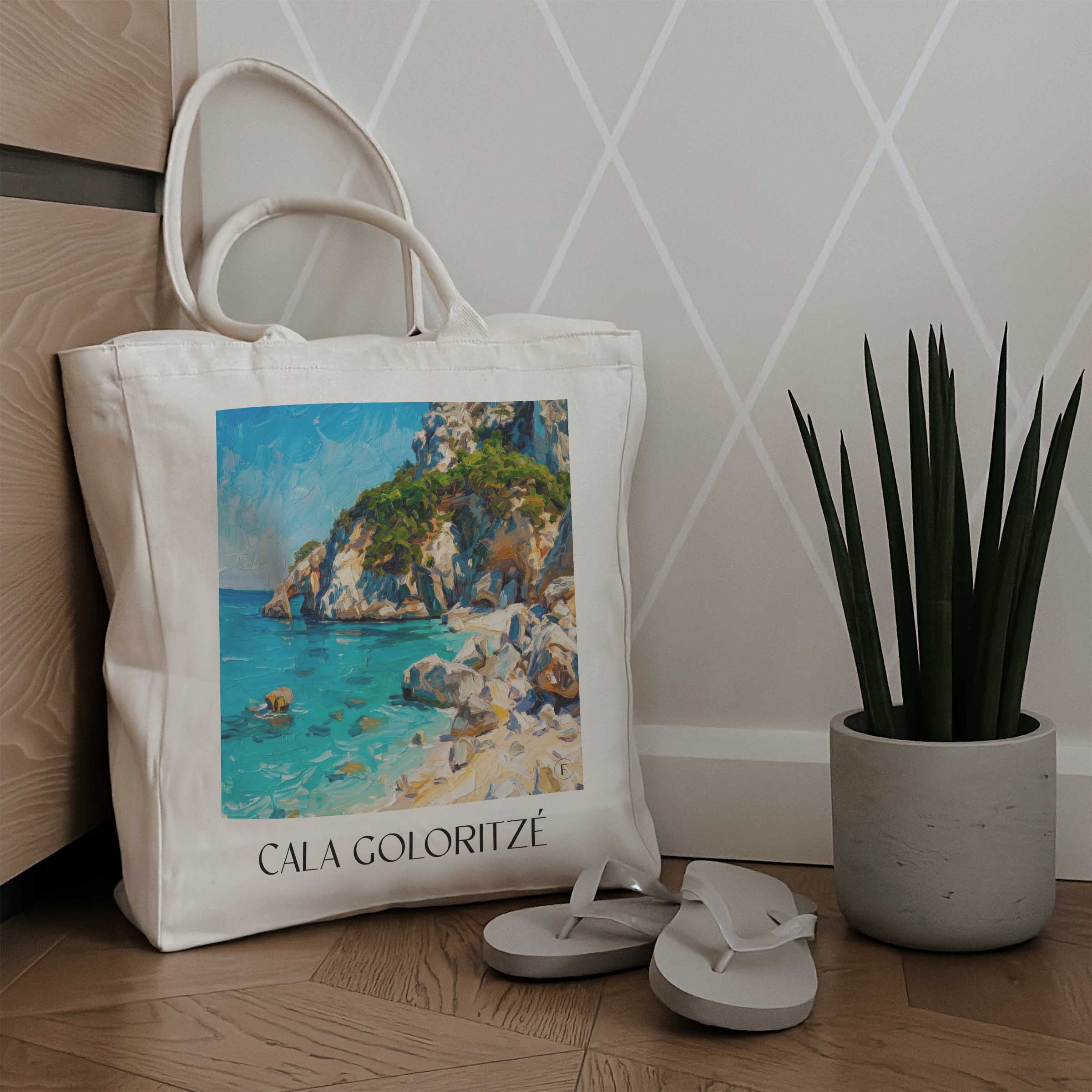 cala-goloritzé--sardinien-italien-einkaufstasche-oil-painting-oelgemaelde