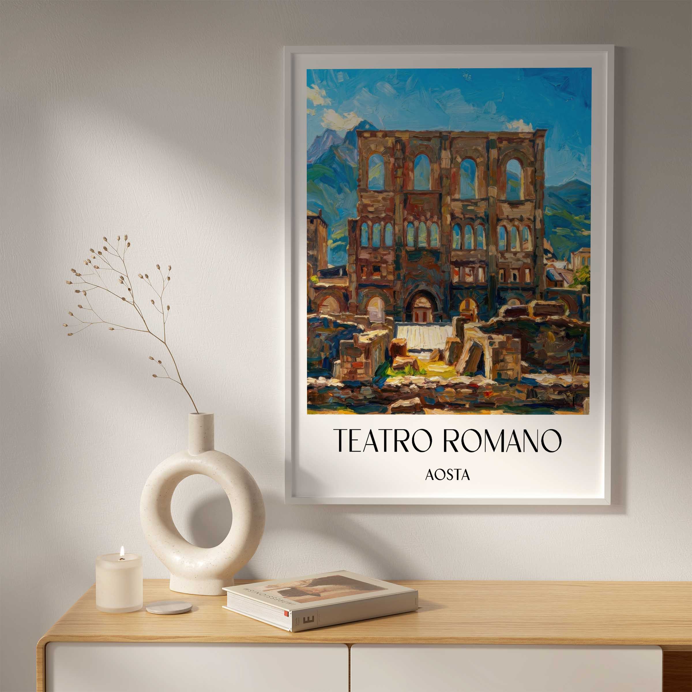 teatro-romano-aosta-italien-poster-oil-painting-oelgemaelde