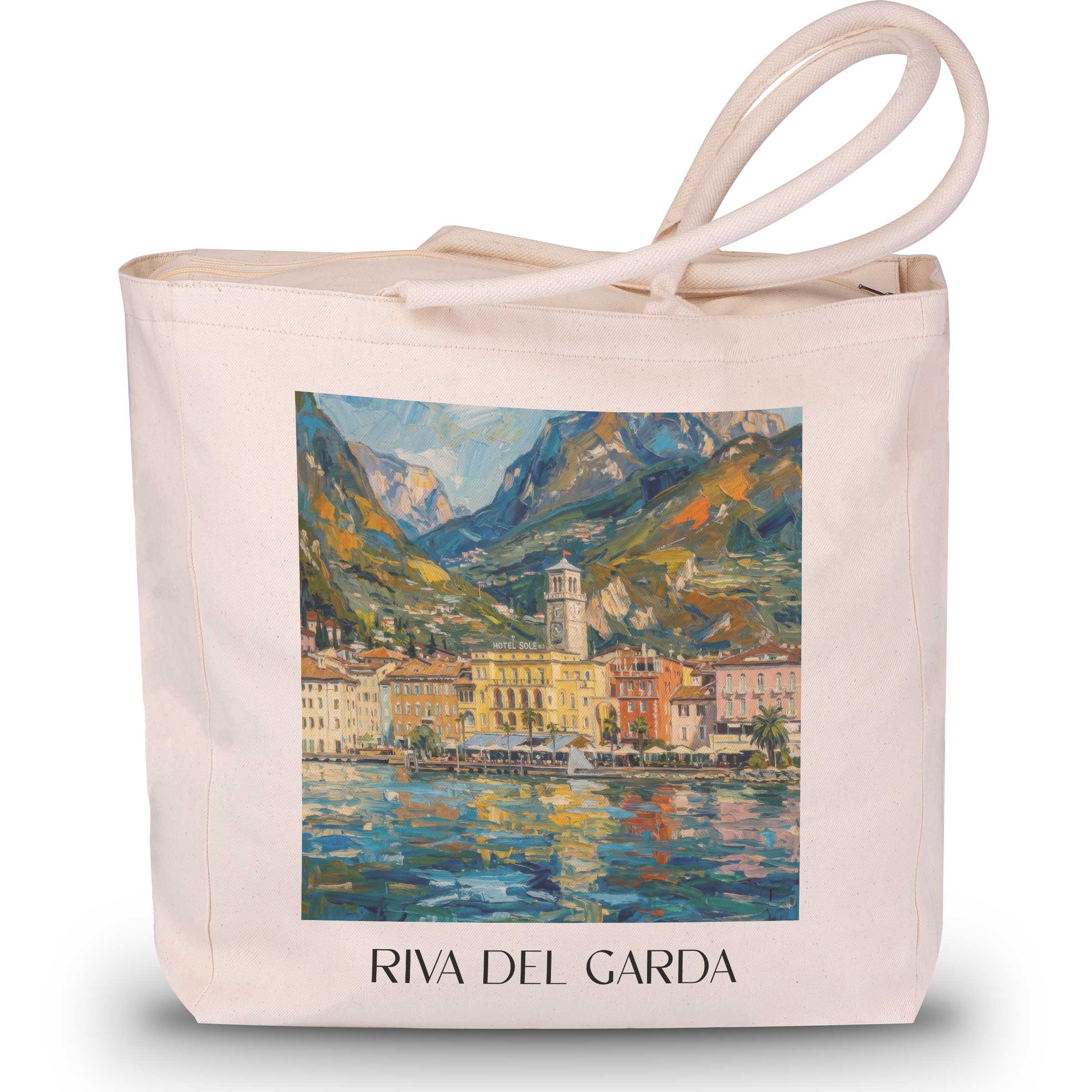 riva-del-garda-trentino-südtirol-italien-einkaufstasche-oil-painting-oelgemaelde