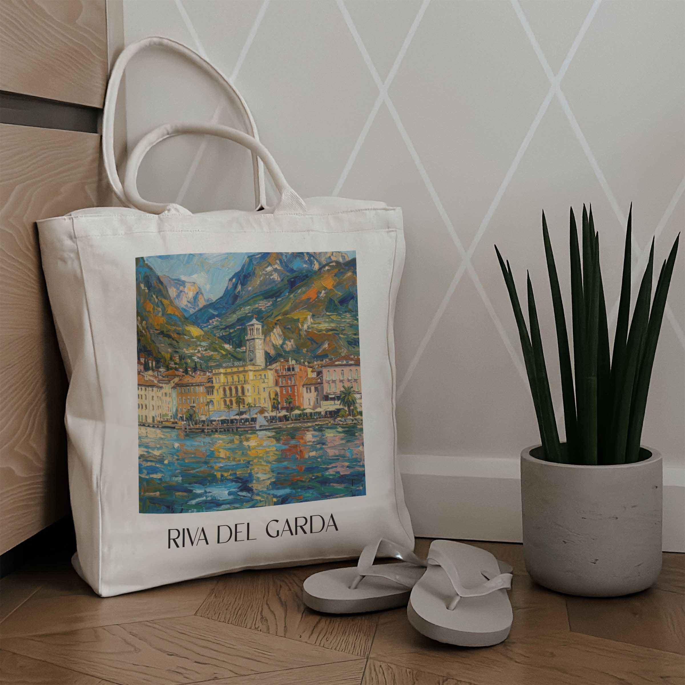 riva-del-garda-trentino-südtirol-italien-einkaufstasche-oil-painting-oelgemaelde