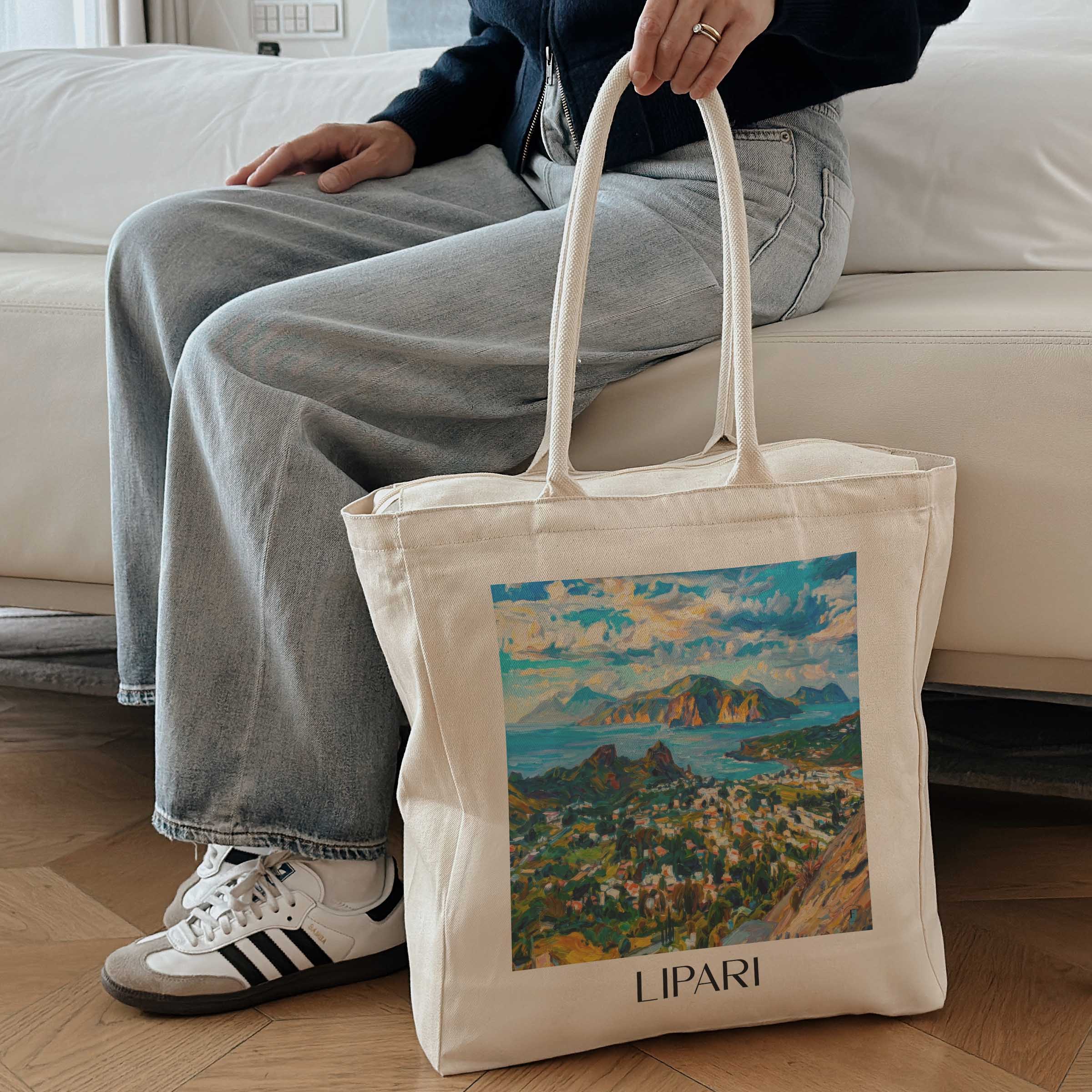lipari-italien-italien-einkaufstasche-oil-painting-oelgemaelde