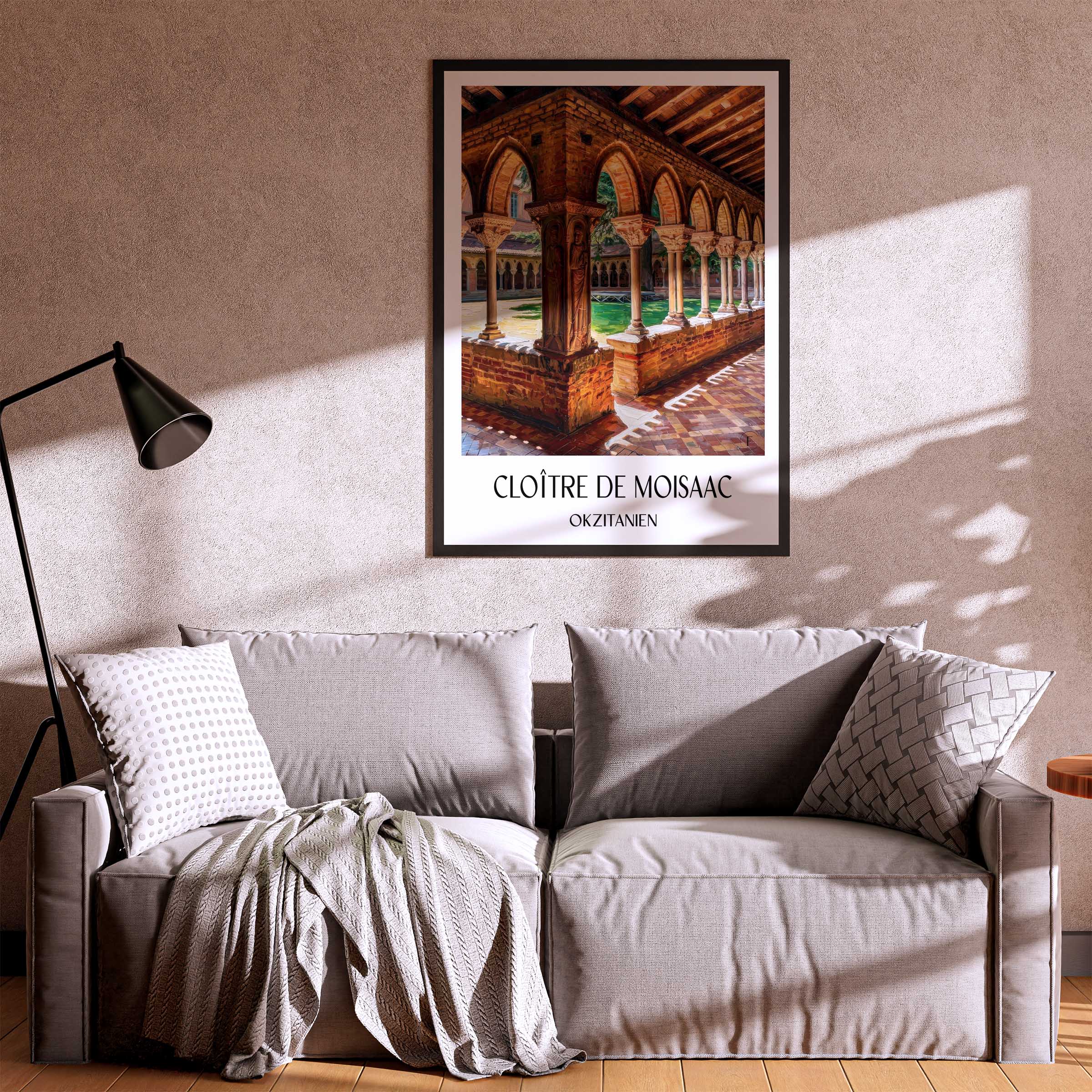 cloître-de-moisaac-okzitanien-frankreich-poster-oil-painting-oelgemaelde