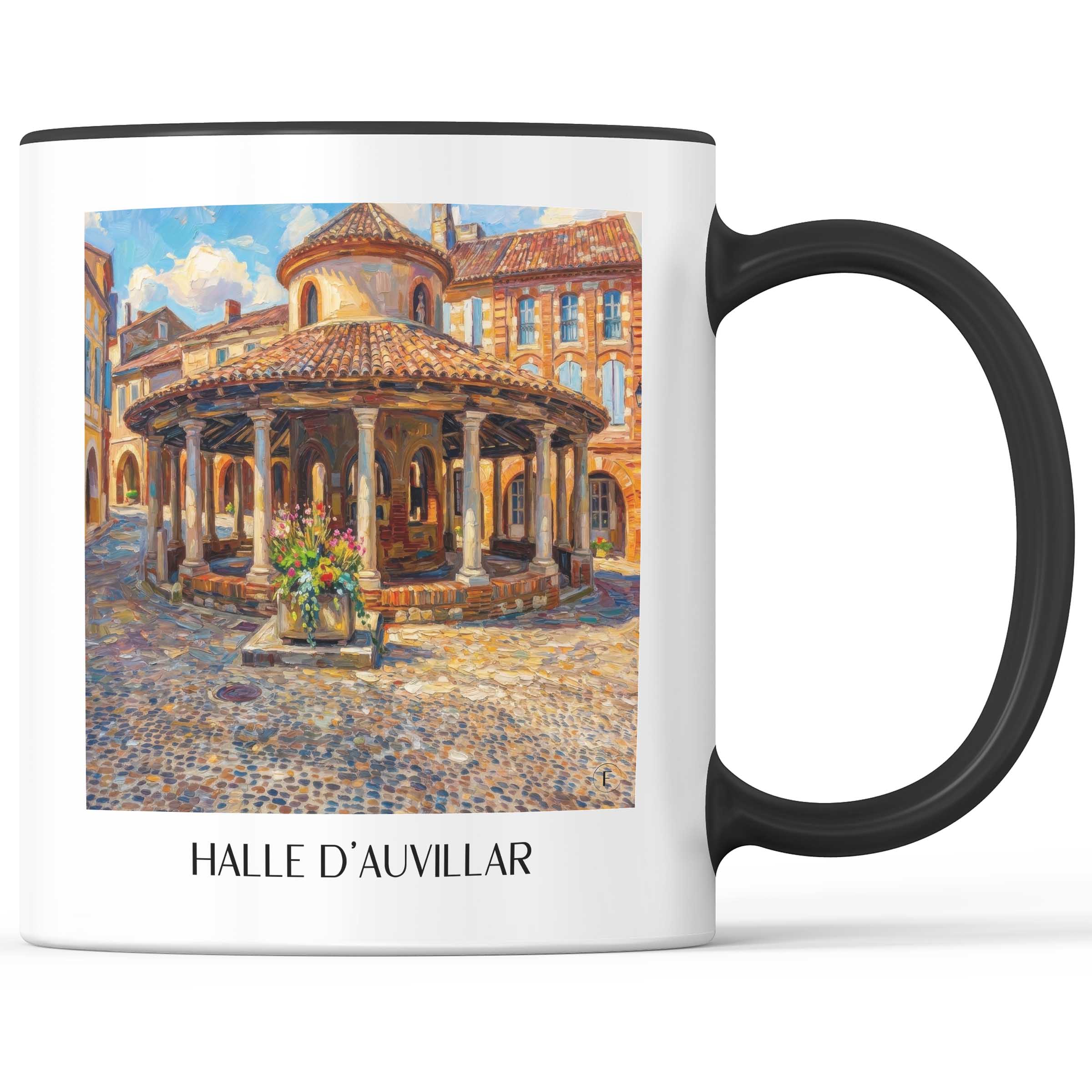 halle-d'auvillar-auvillar-frankreich-kaffeebecher-oil-painting-oelgemaelde