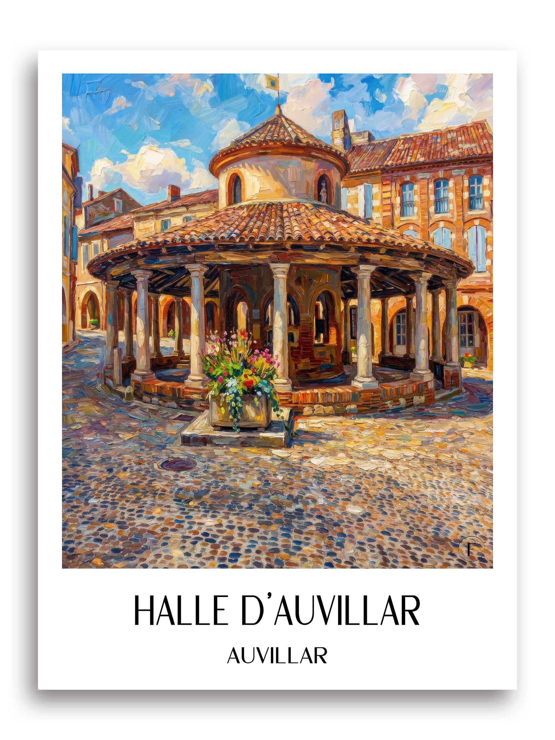 halle-d'auvillar-auvillar-frankreich-poster-oil-painting-oelgemaelde