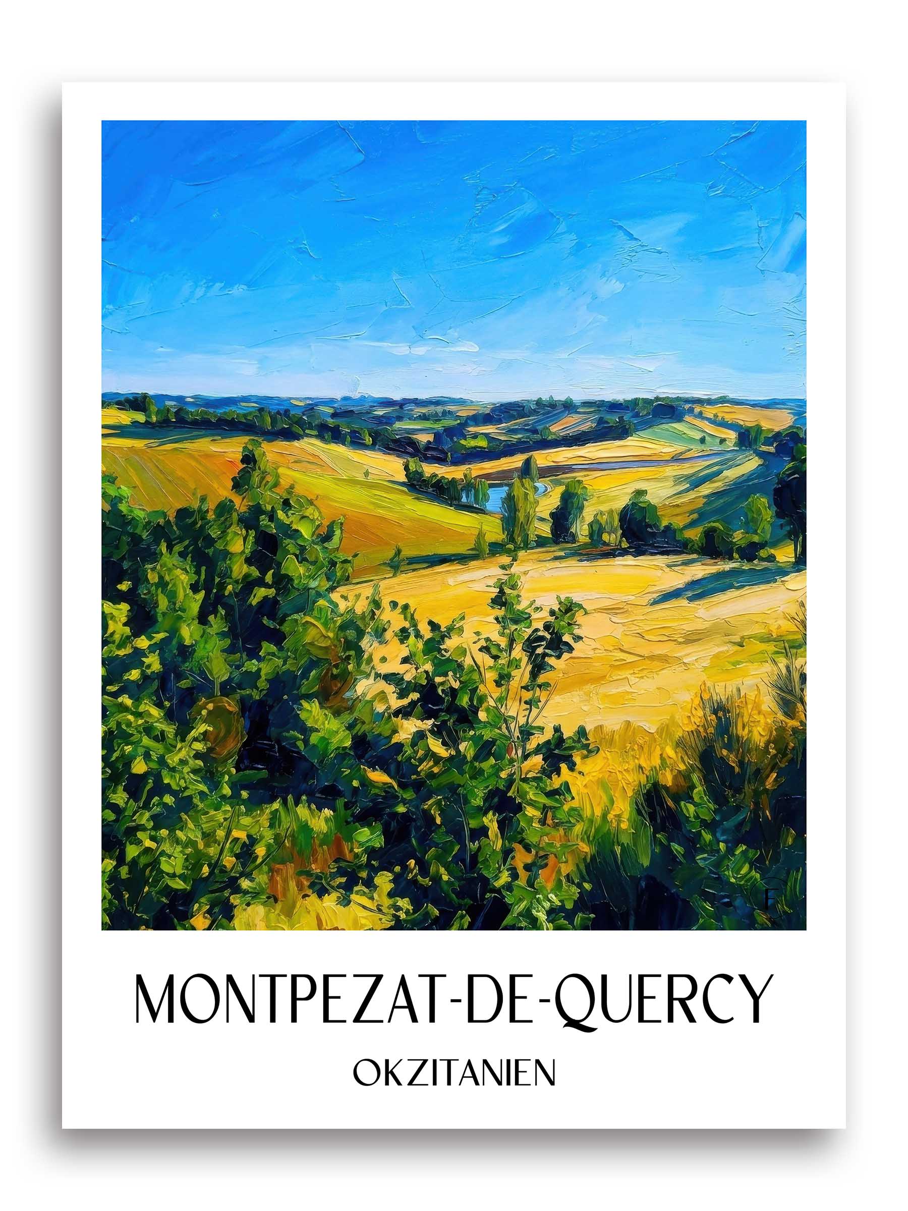 montpezat-de-quercy-okzitanien-frankreich-poster-oil-painting-oelgemaelde