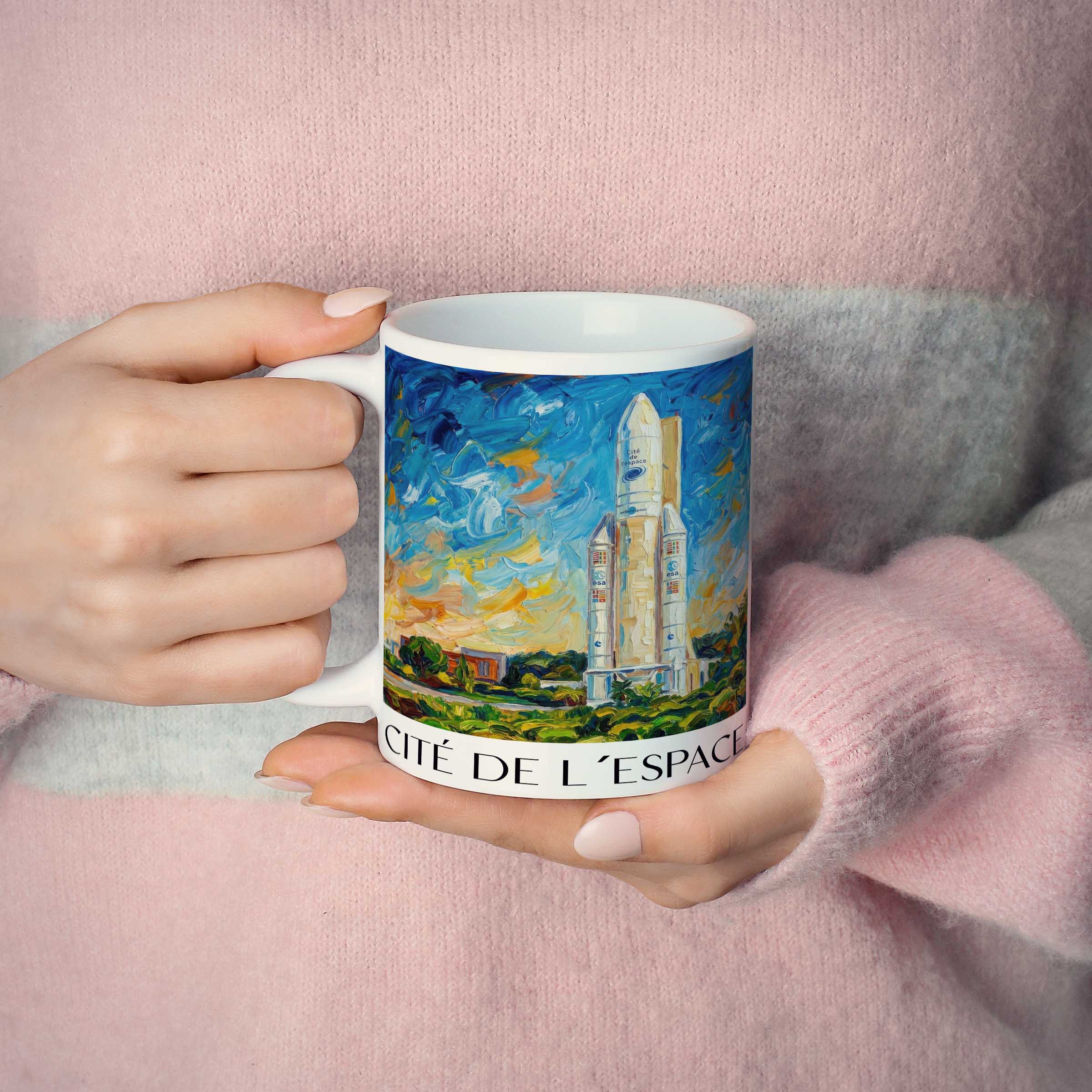 cité-de-l'espace-toulouse-frankreich-kaffeebecher-oil-painting-oelgemaelde