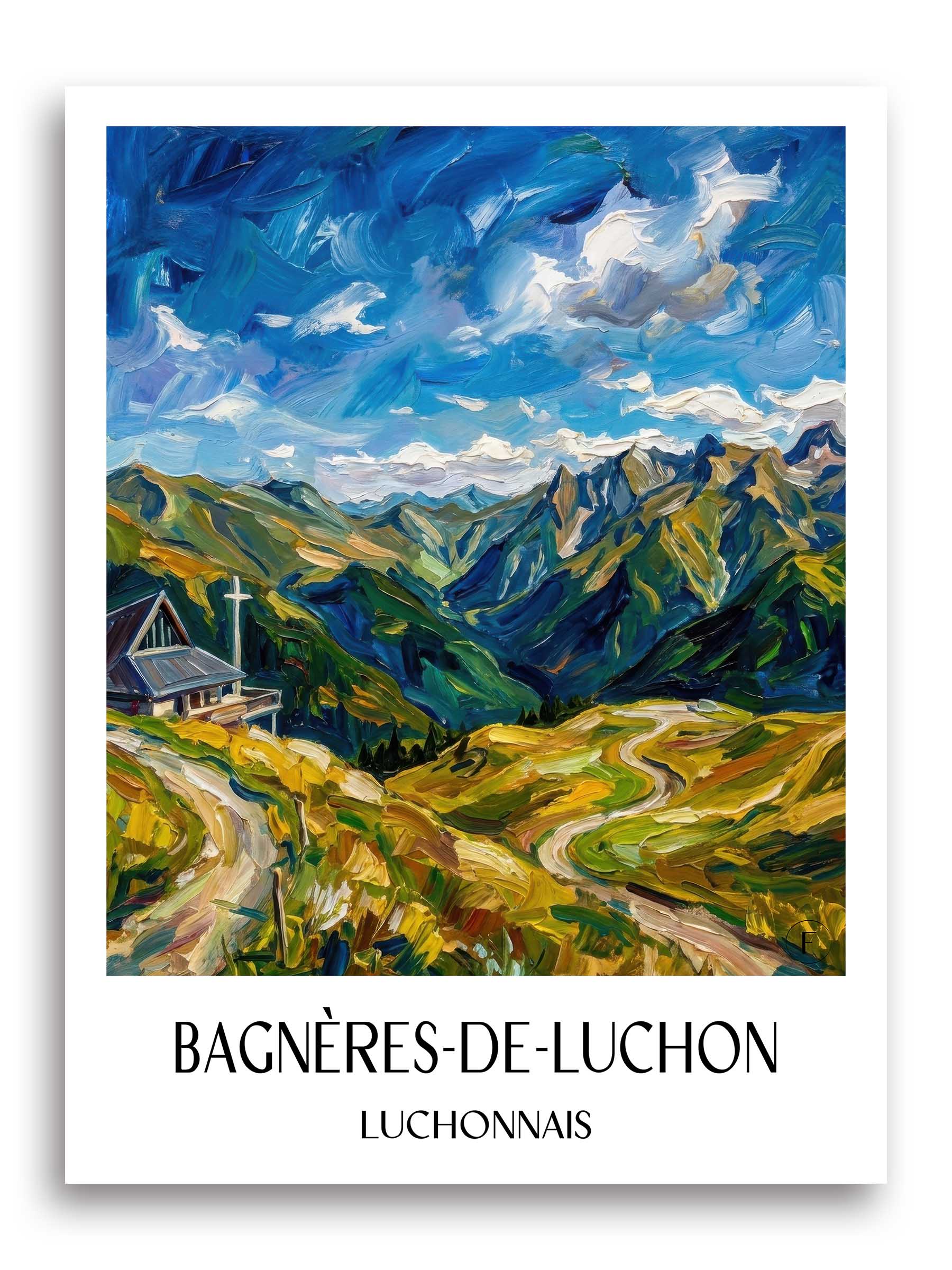 bagnères-de-luchon-luchonnais-frankreich-poster-oil-painting-oelgemaelde