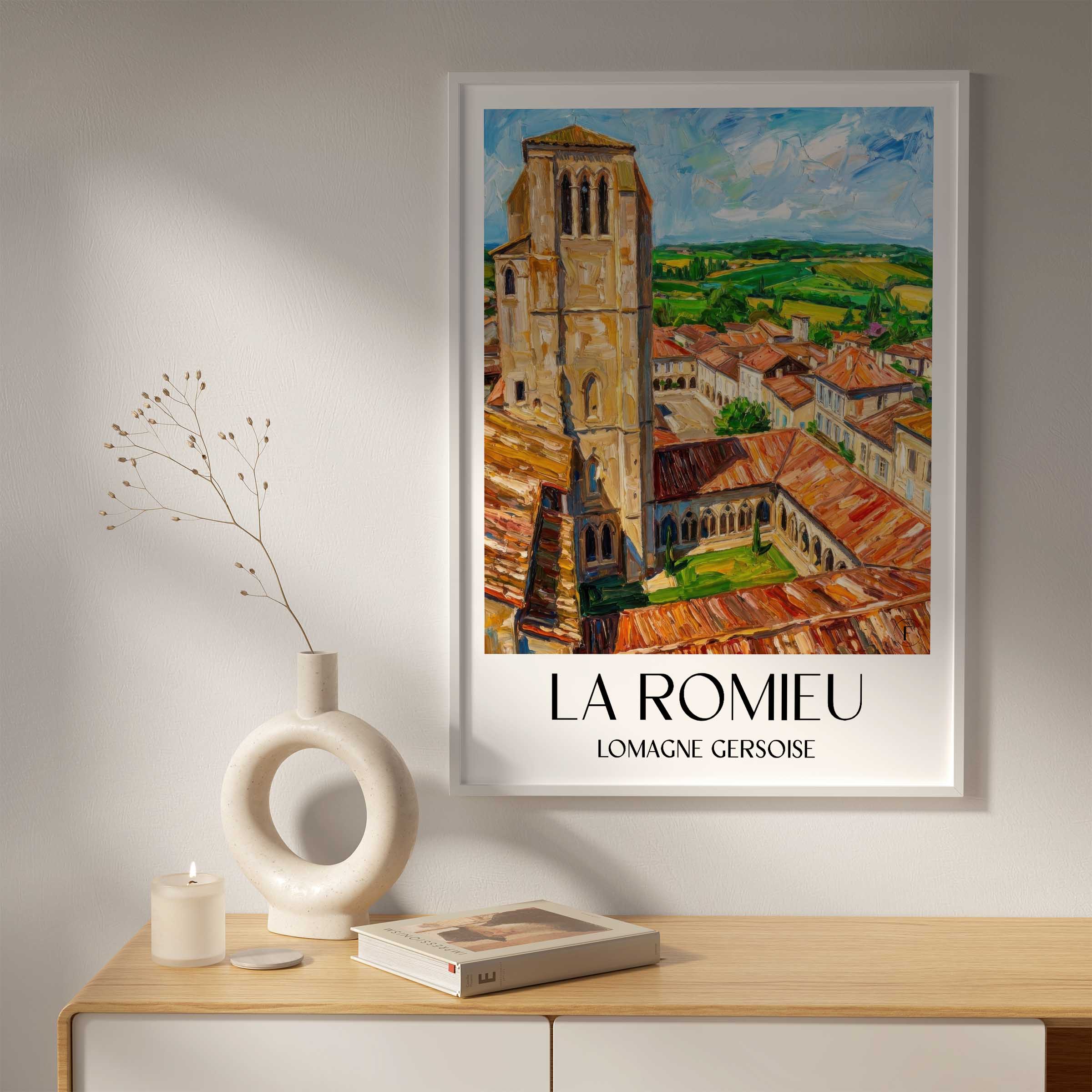 la-romieu-lomagne-gersoise-frankreich-poster-oil-painting-oelgemaelde