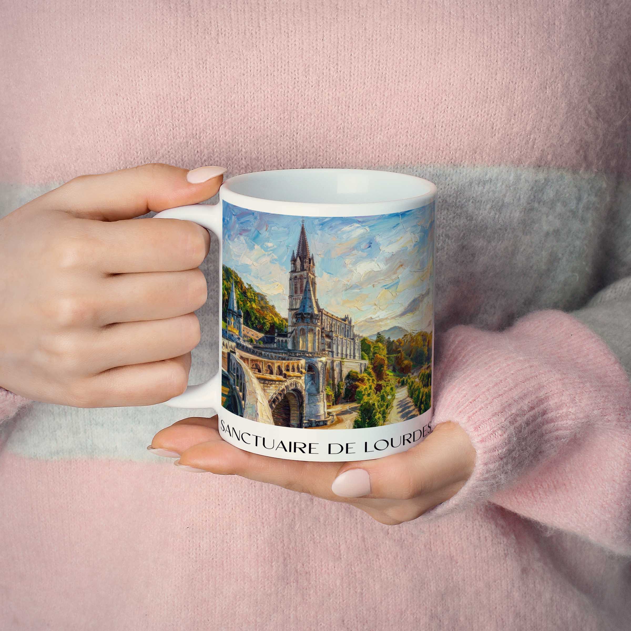sanctuaire-de-lourdes-okzitanien-frankreich-kaffeebecher-oil-painting-oelgemaelde