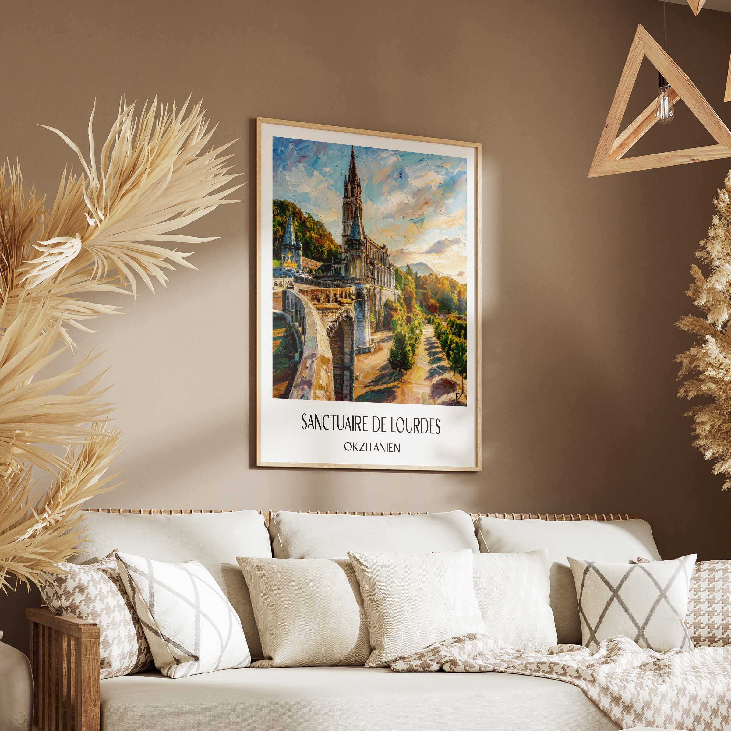 sanctuaire-de-lourdes-okzitanien-frankreich-poster-oil-painting-oelgemaelde