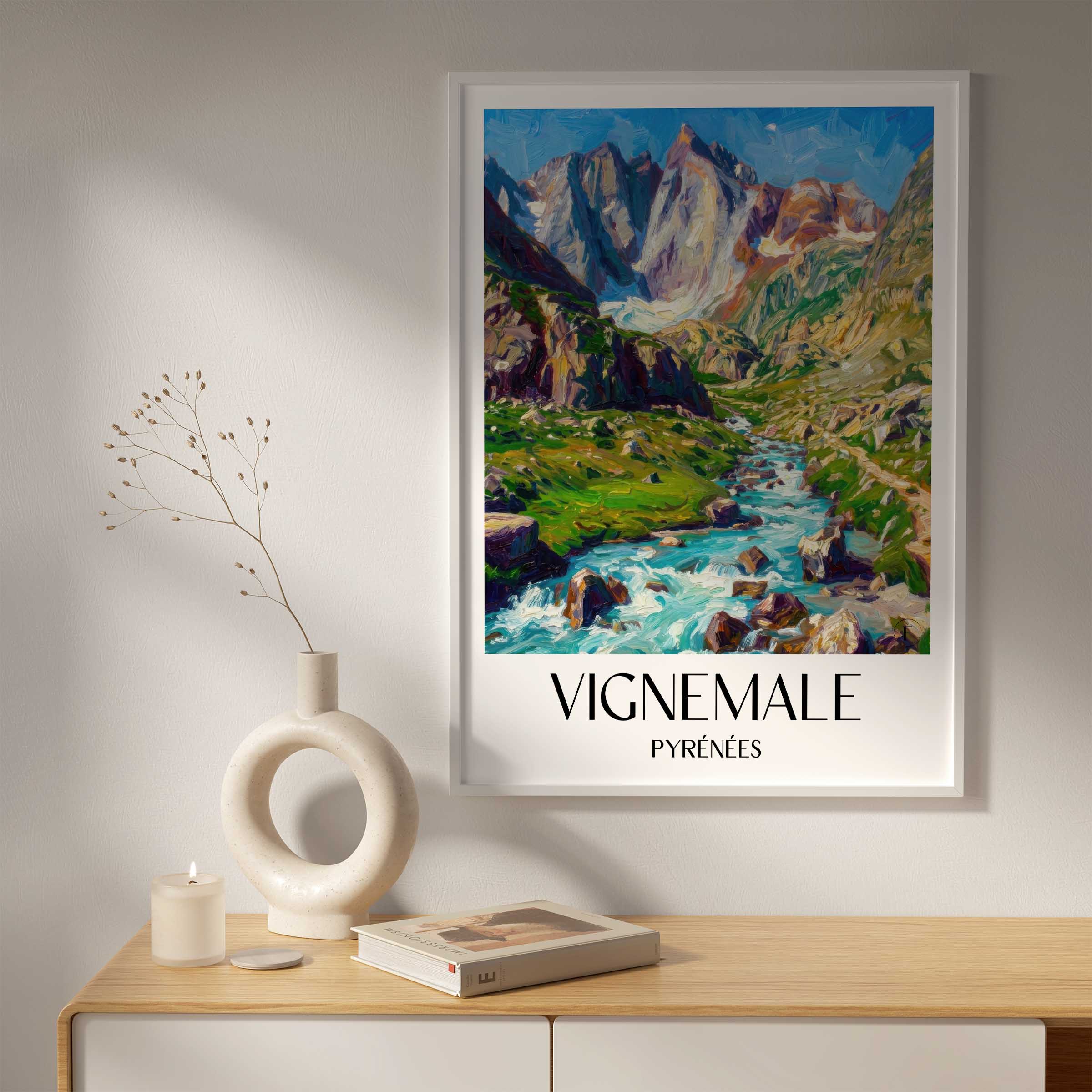vignemale-pyrénées-frankreich-poster-oil-painting-oelgemaelde