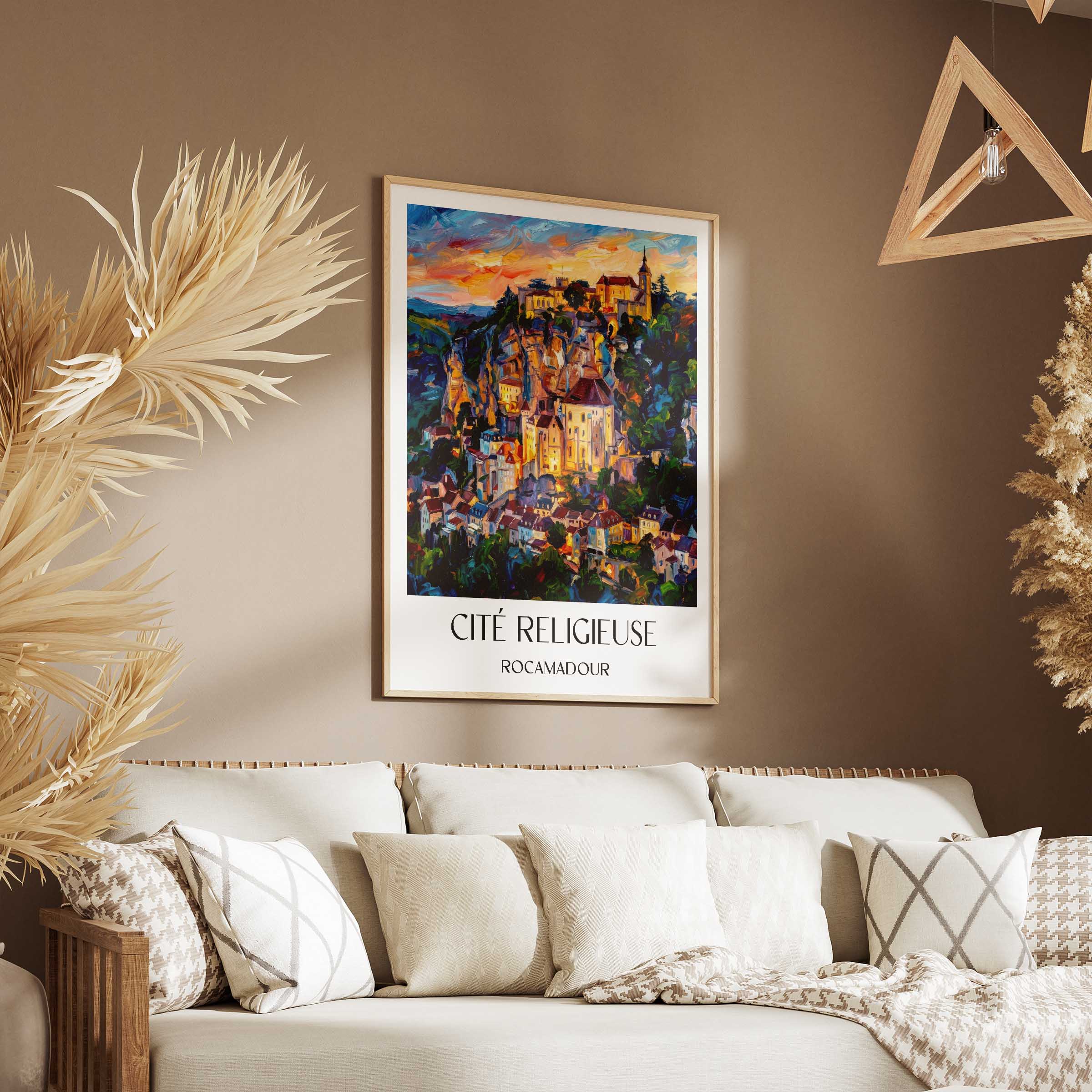 cité-religieuse-rocamadour-frankreich-poster-oil-painting-oelgemaelde