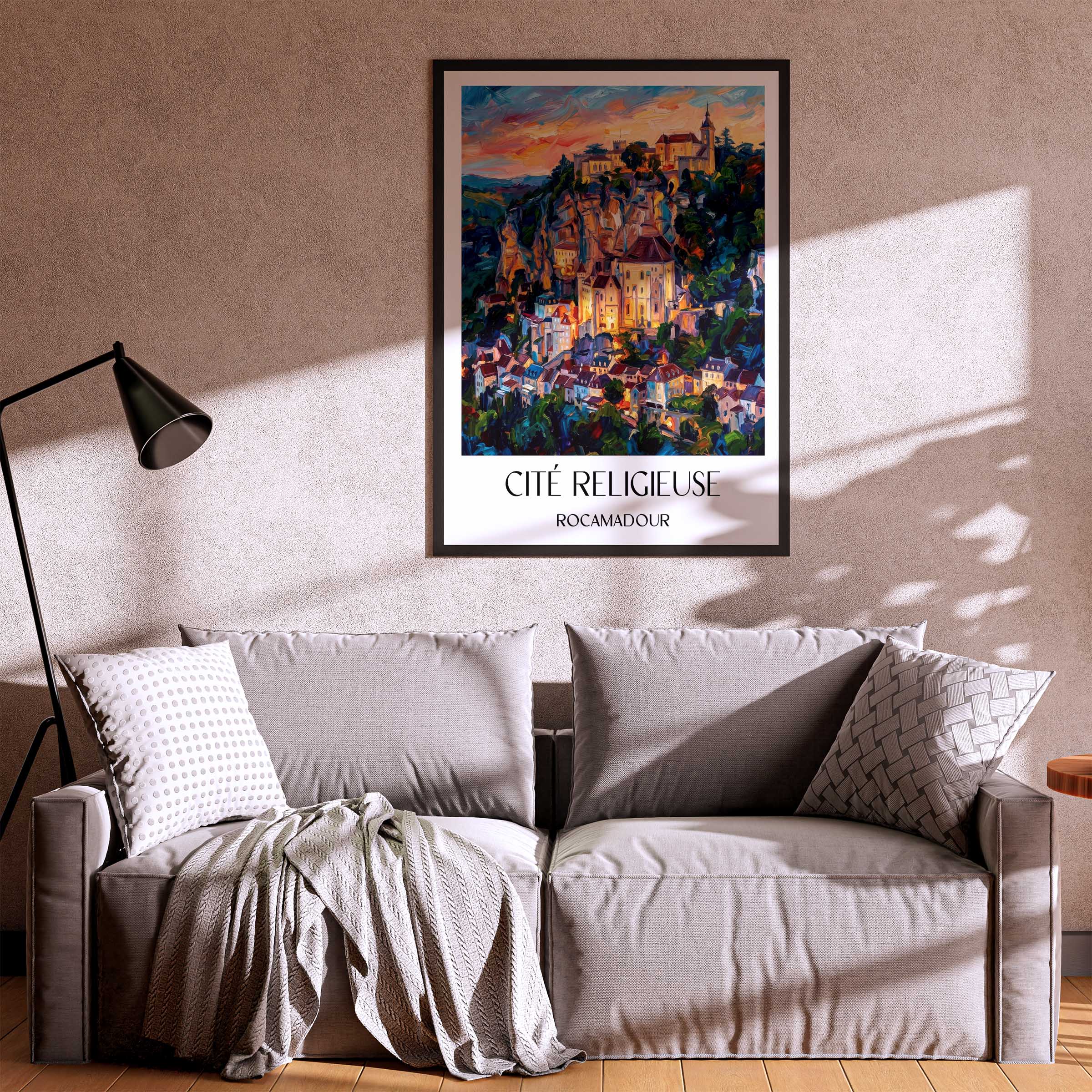 cité-religieuse-rocamadour-frankreich-poster-oil-painting-oelgemaelde