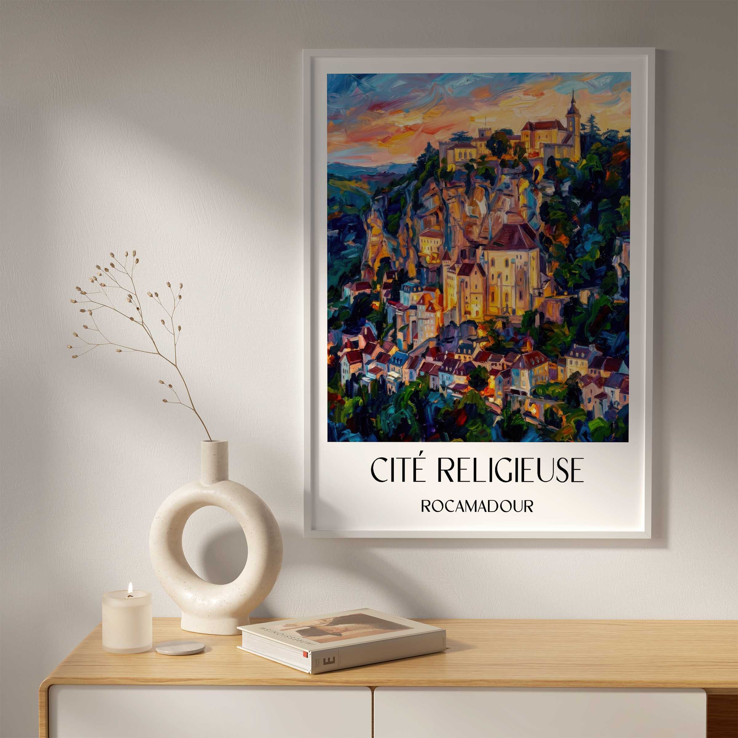 cité-religieuse-rocamadour-frankreich-poster-oil-painting-oelgemaelde