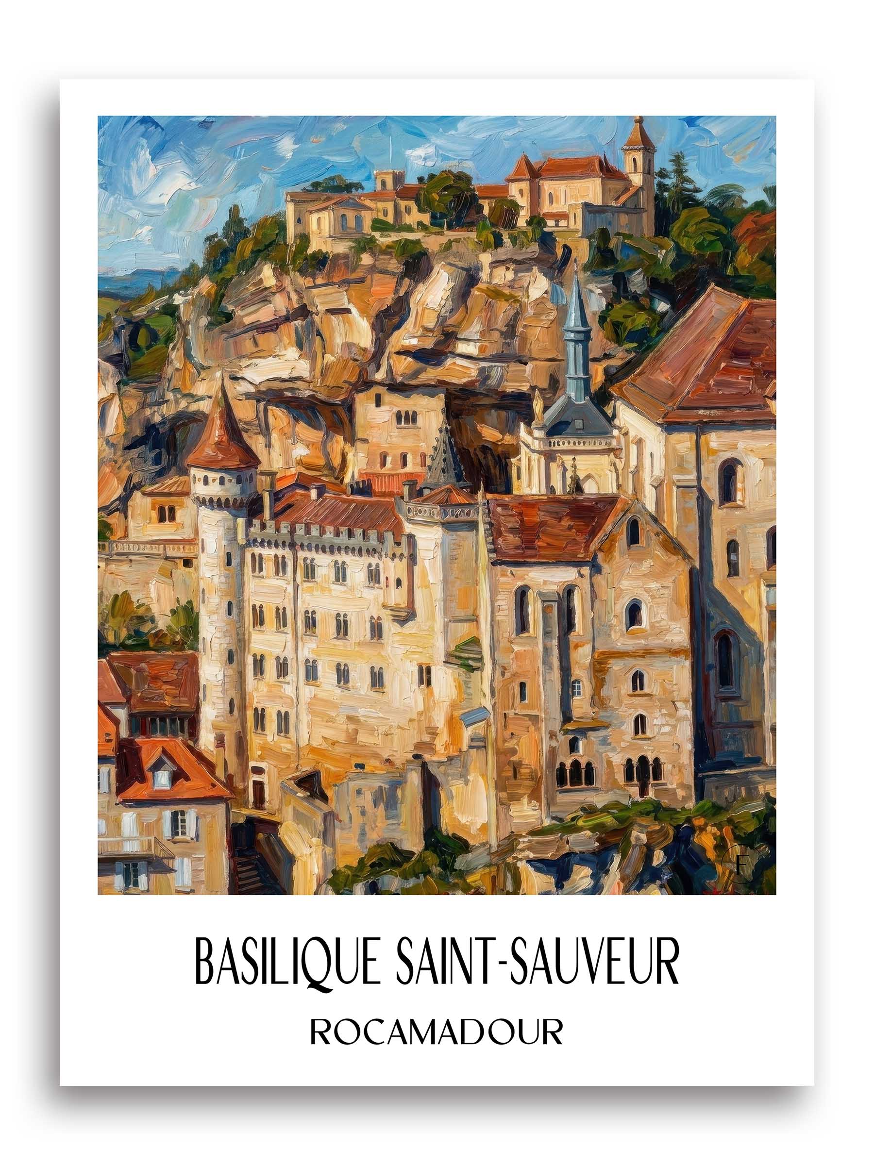 basilique-saint-sauveur-rocamadour-frankreich-poster-oil-painting-oelgemaelde
