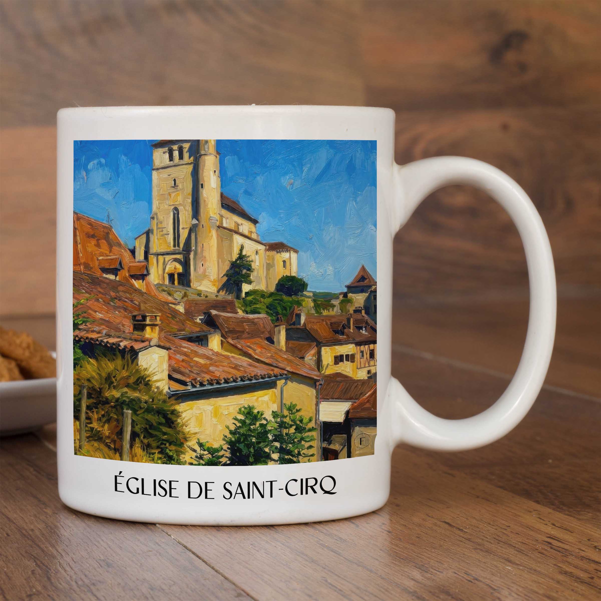 église-de-saint-cirq-saint-cirq-lapopie-frankreich-kaffeebecher-oil-painting-oelgemaelde