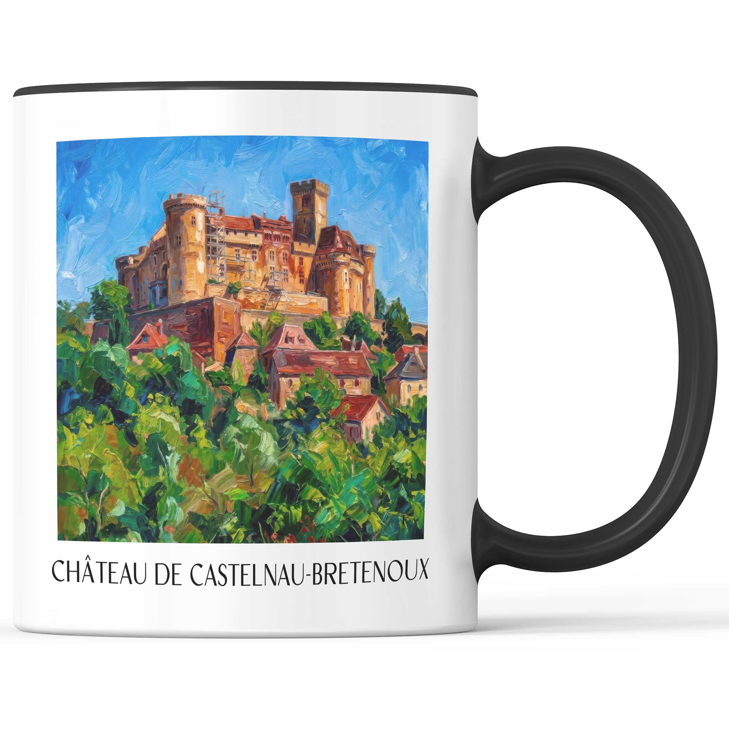 château-de-castelnau-bretenoux-vallée-de-la-dordogne-frankreich-kaffeebecher-oil-painting-oelgemaelde