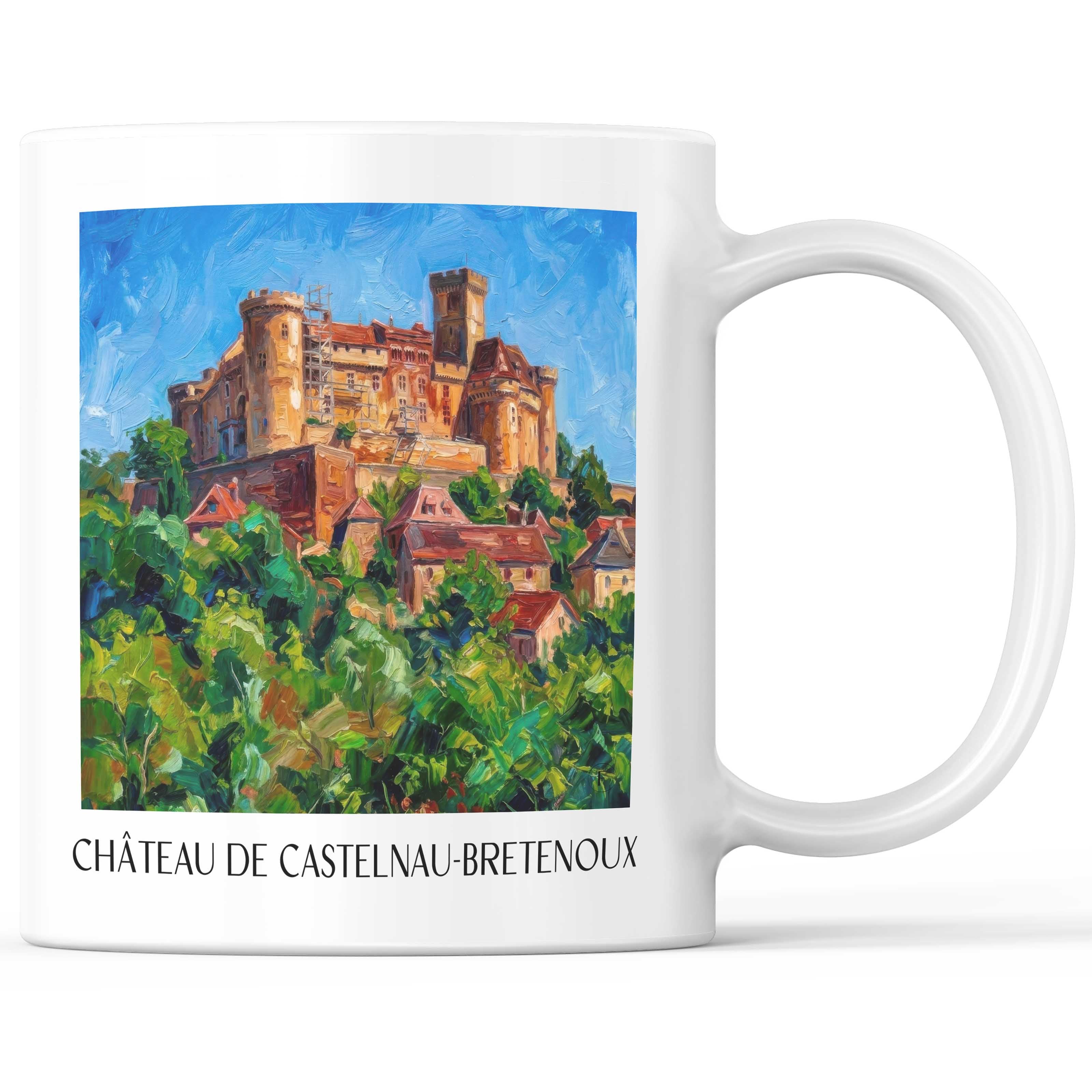 château-de-castelnau-bretenoux-vallée-de-la-dordogne-frankreich-kaffeebecher-oil-painting-oelgemaelde