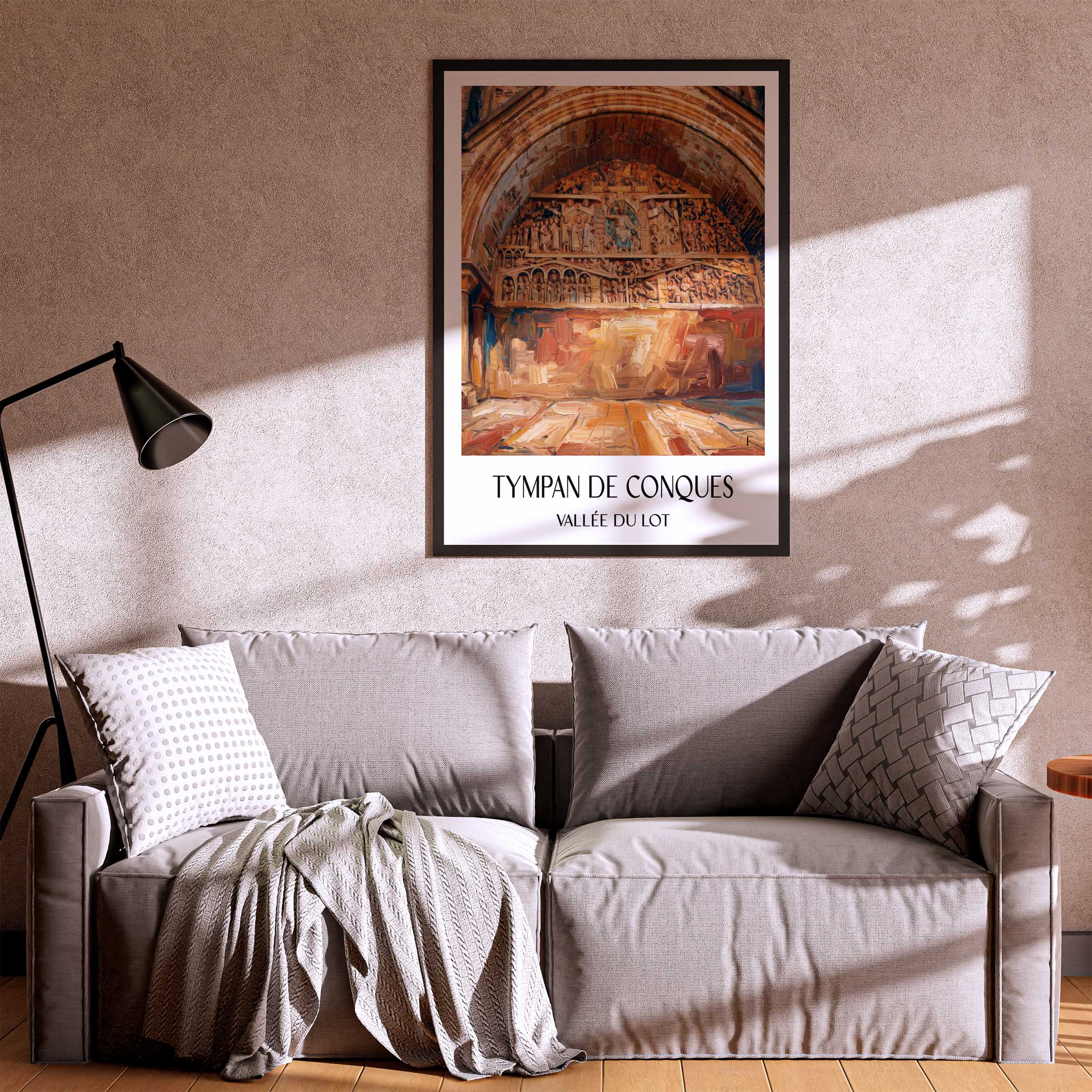 tympan-de-conques-vallée-du-lot-frankreich-poster-oil-painting-oelgemaelde
