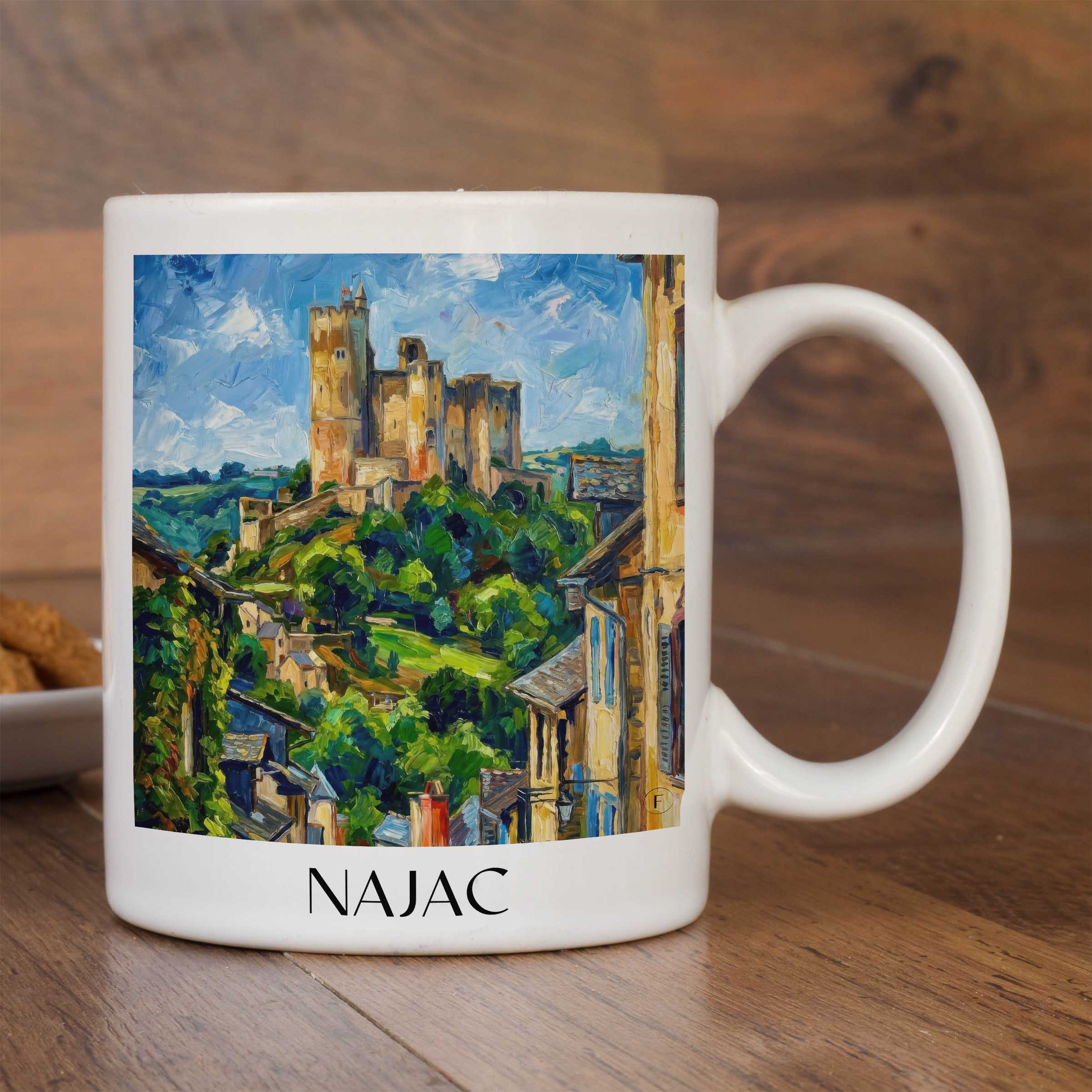 najac-vallée-de-l'aveyron-frankreich-kaffeebecher-oil-painting-oelgemaelde