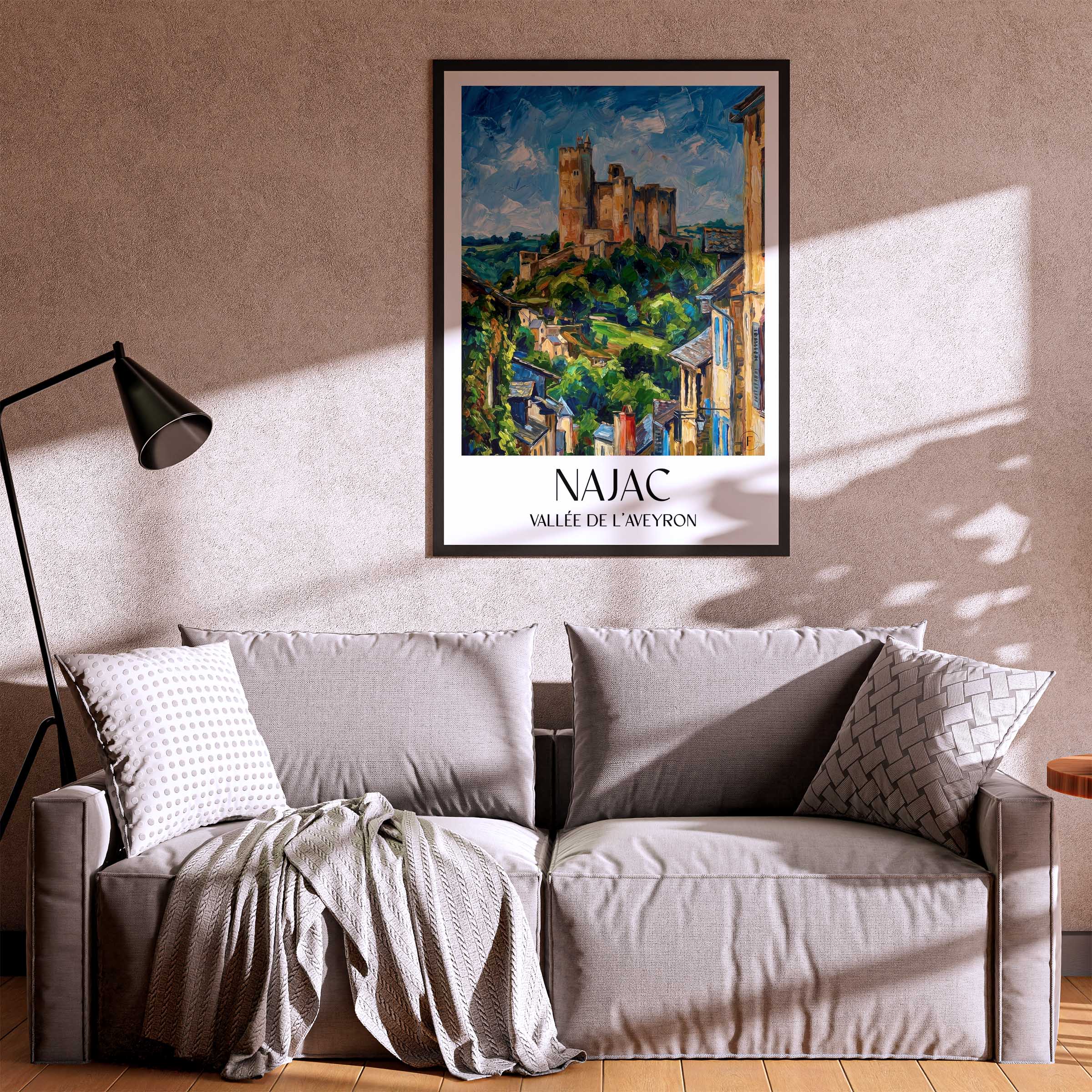 najac-vallée-de-l'aveyron-frankreich-poster-oil-painting-oelgemaelde