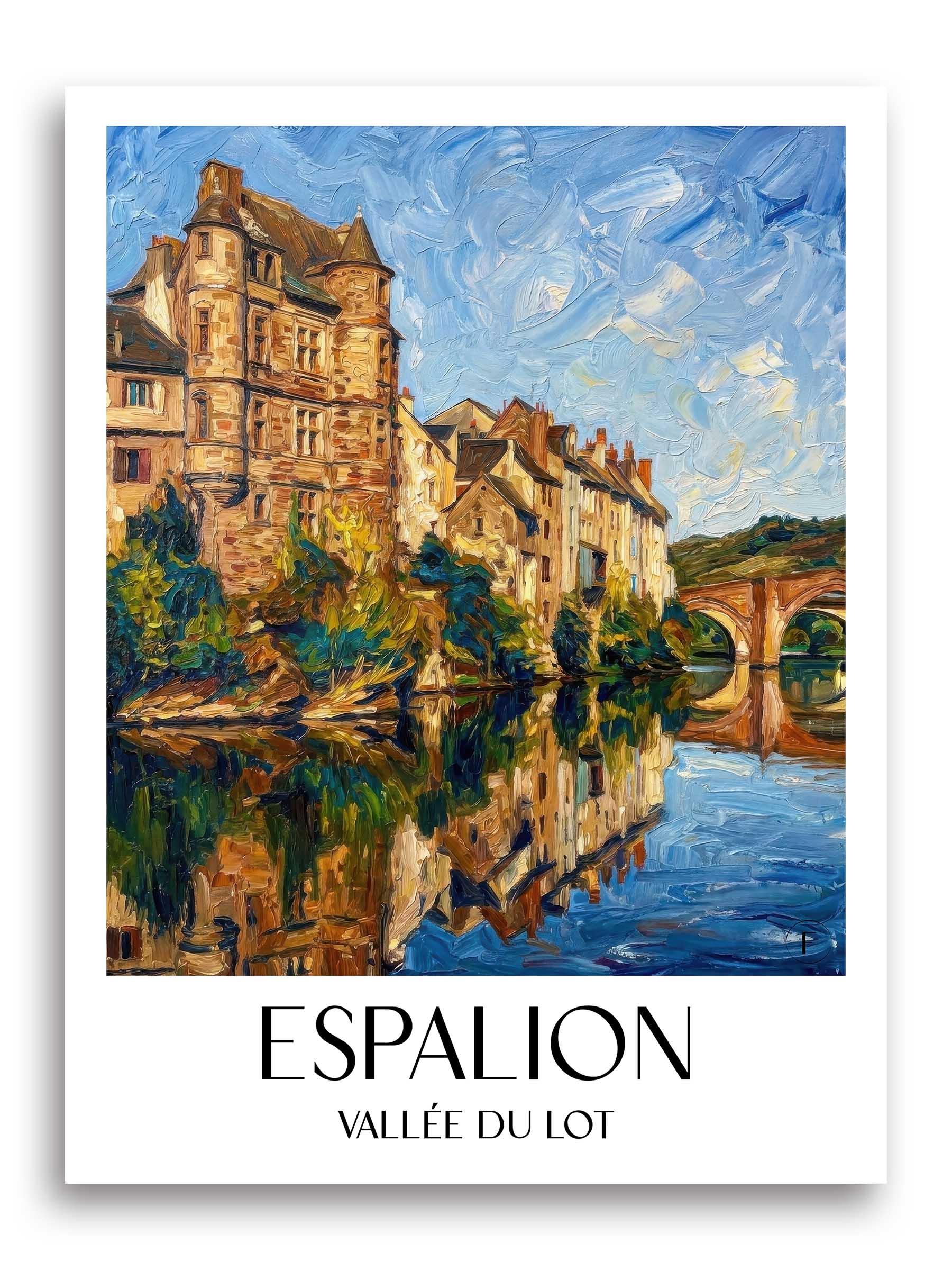 espalion-vallée-du-lot-frankreich-poster-oil-painting-oelgemaelde