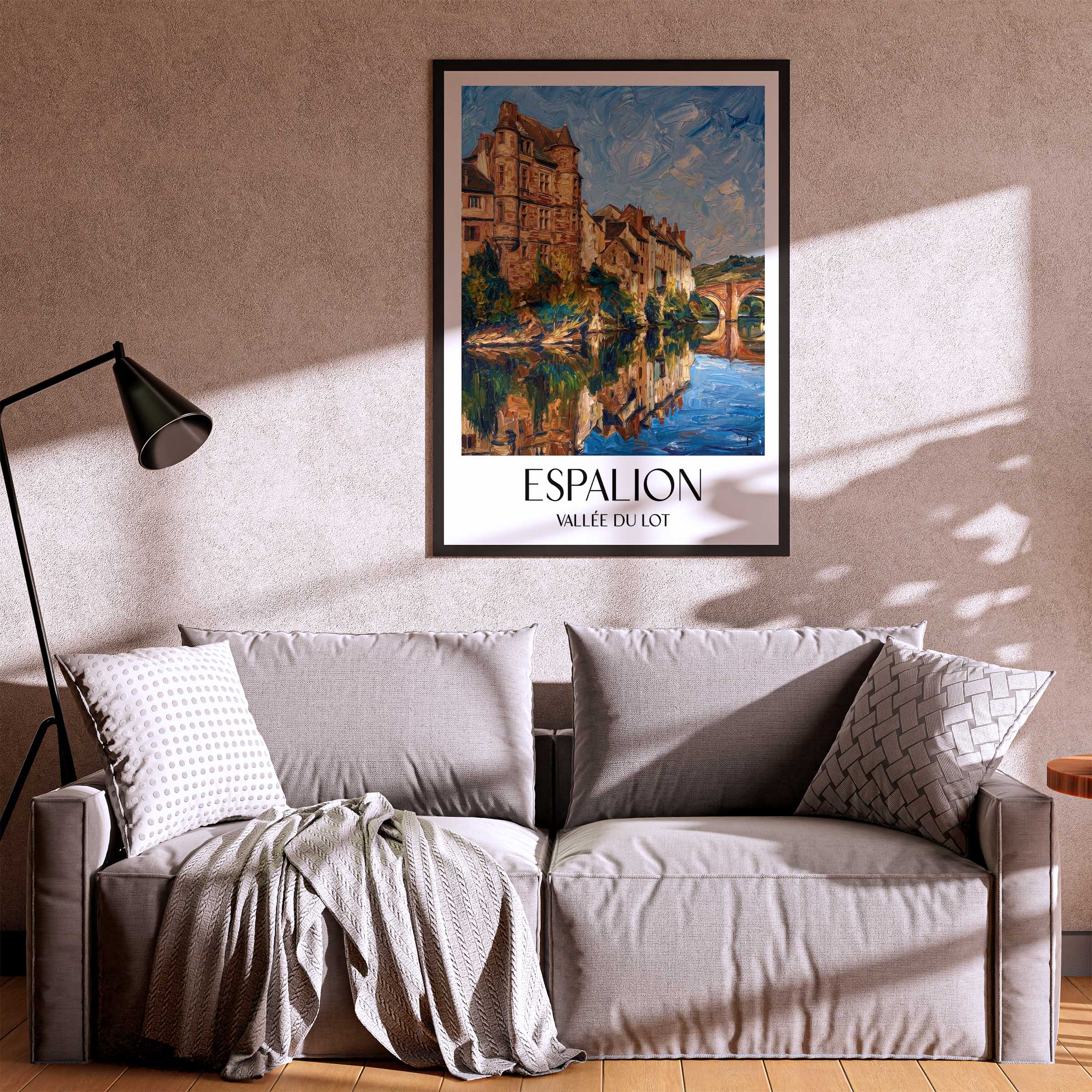 espalion-vallée-du-lot-frankreich-poster-oil-painting-oelgemaelde